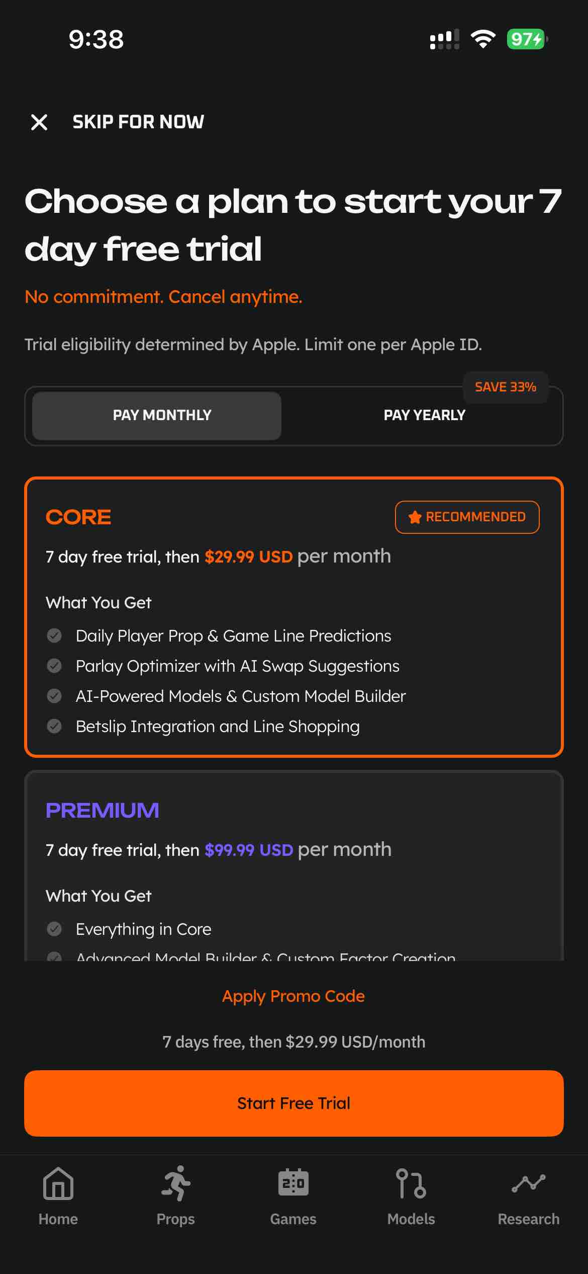 Rithmm: AI Sports Betting