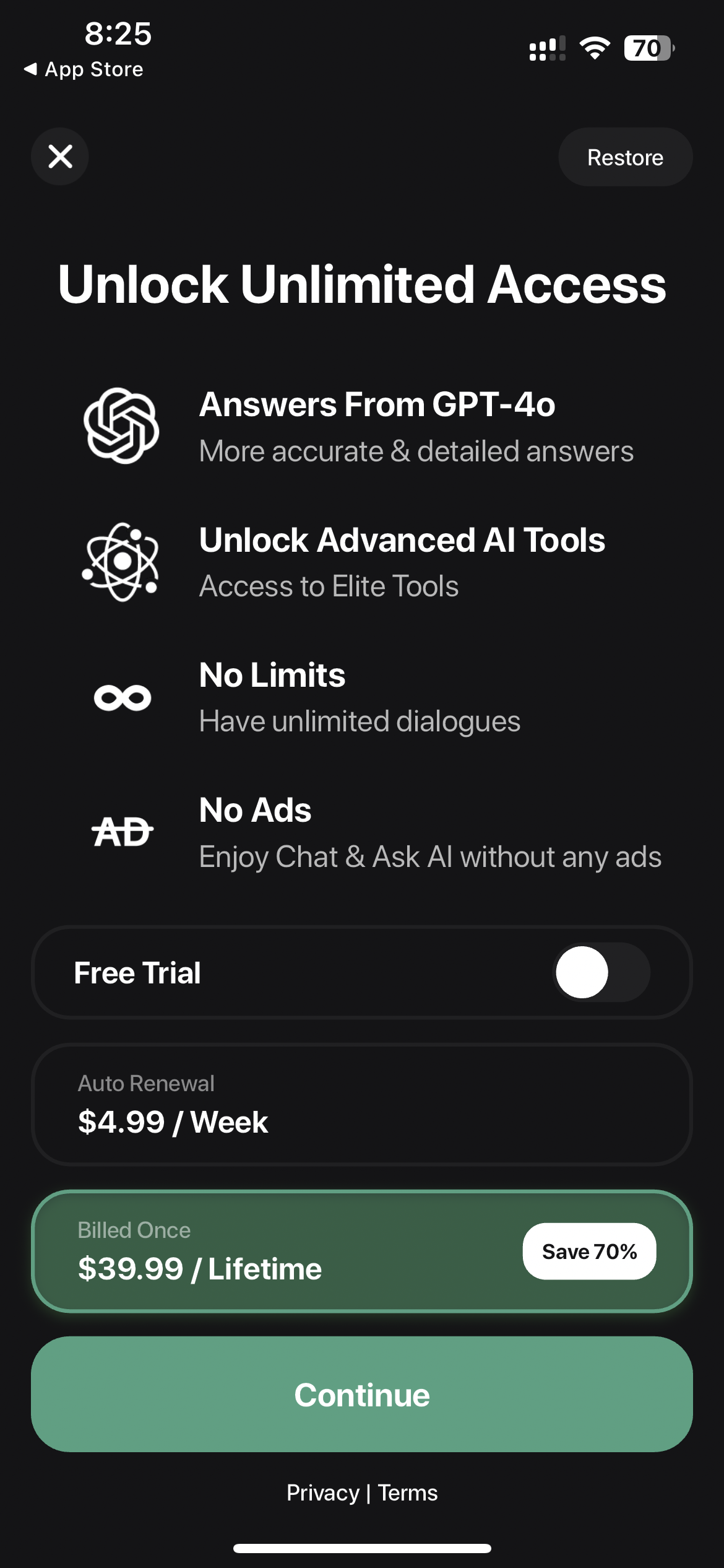 Chat & Ask AI by Codeway