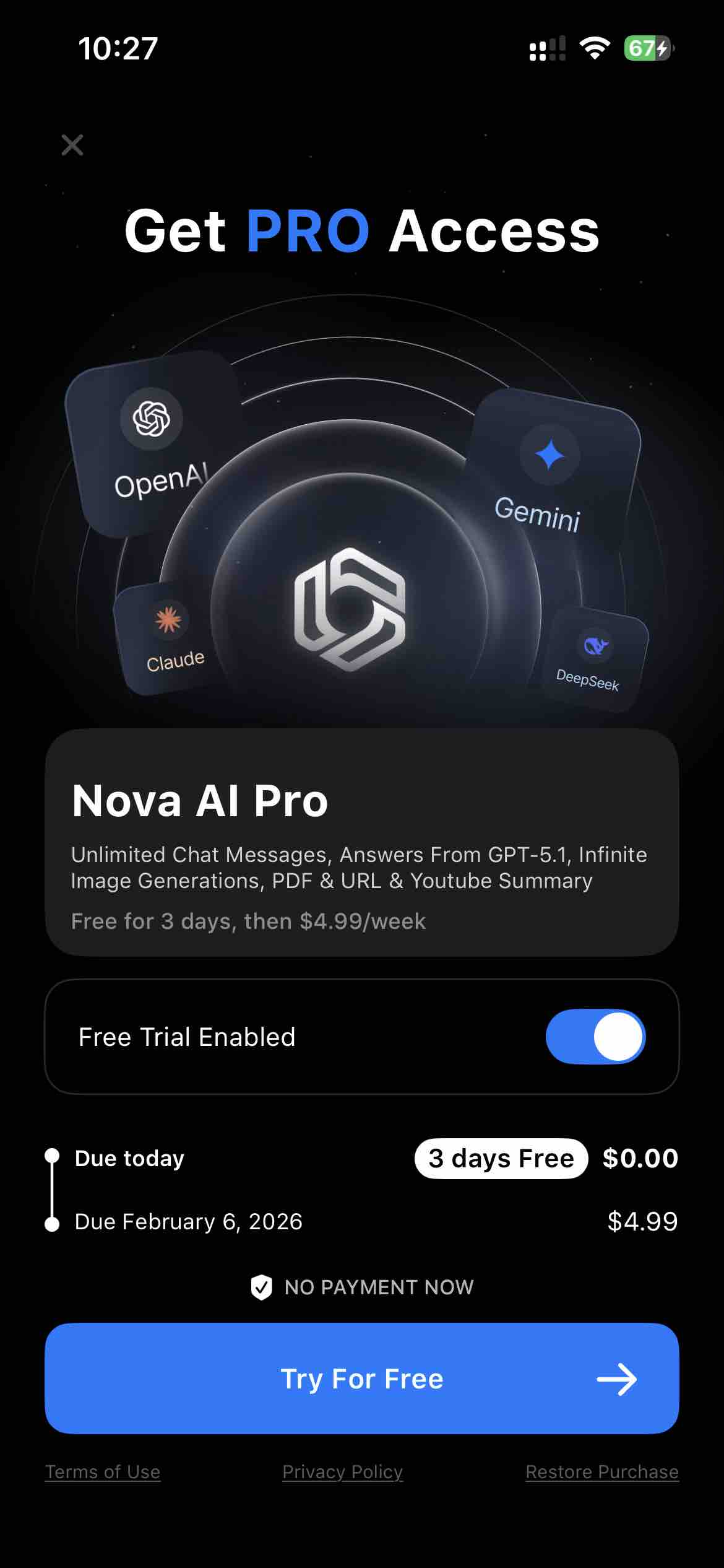 AI Chatbot - Nova