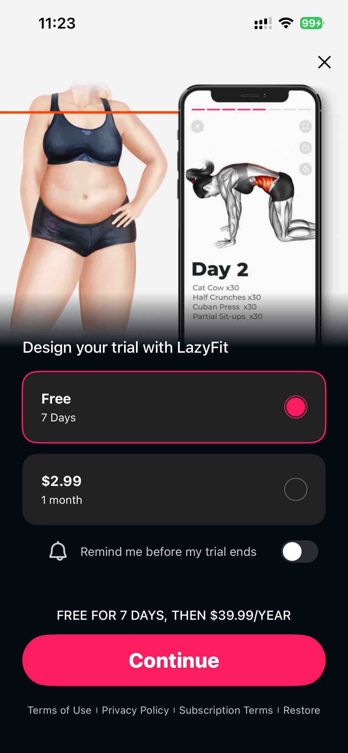 LazyFit: Workout For Beginners