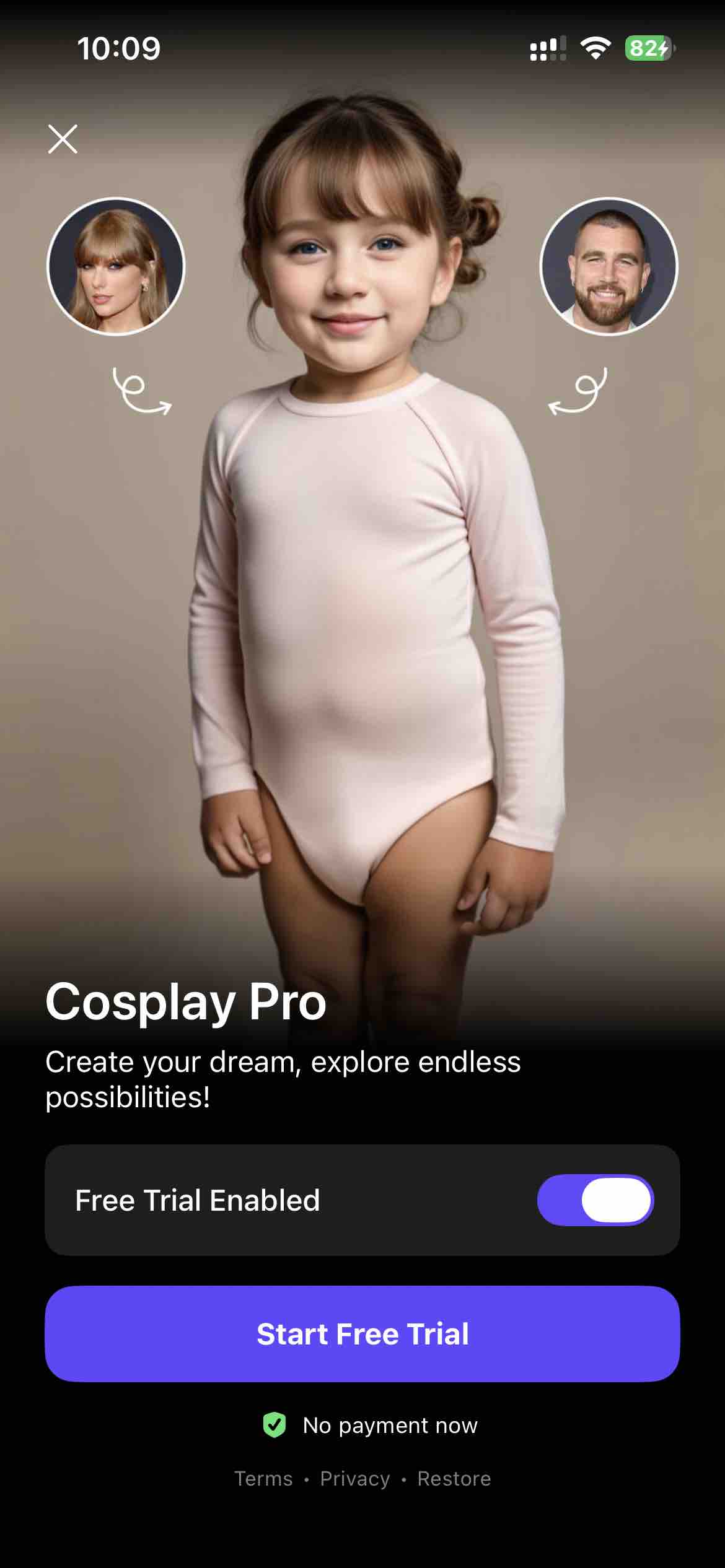 AI Baby Face Generator Cosplay
