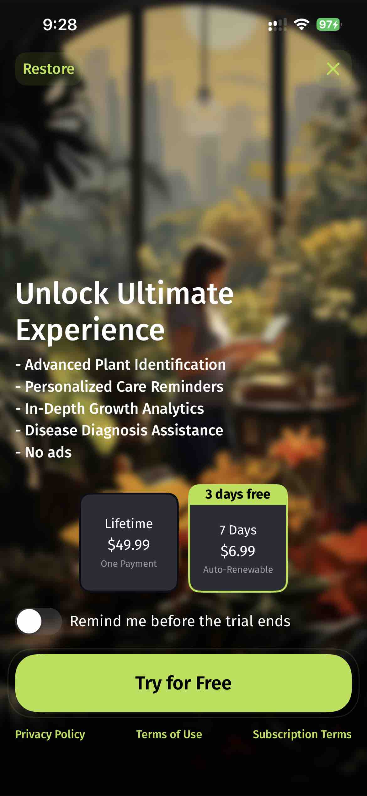 Plantion - Plant Identifier