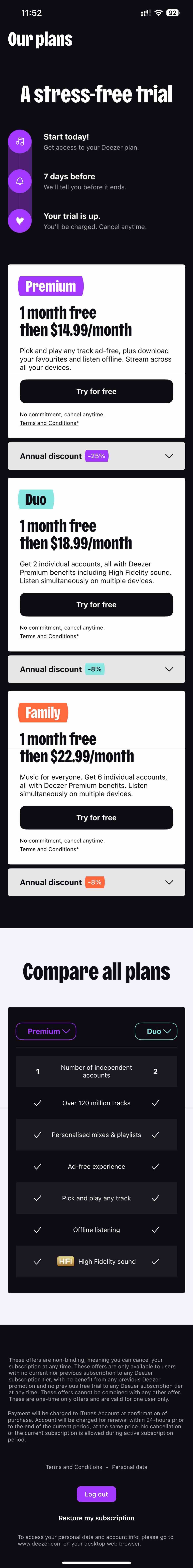Deezer: Music Player, Podcast