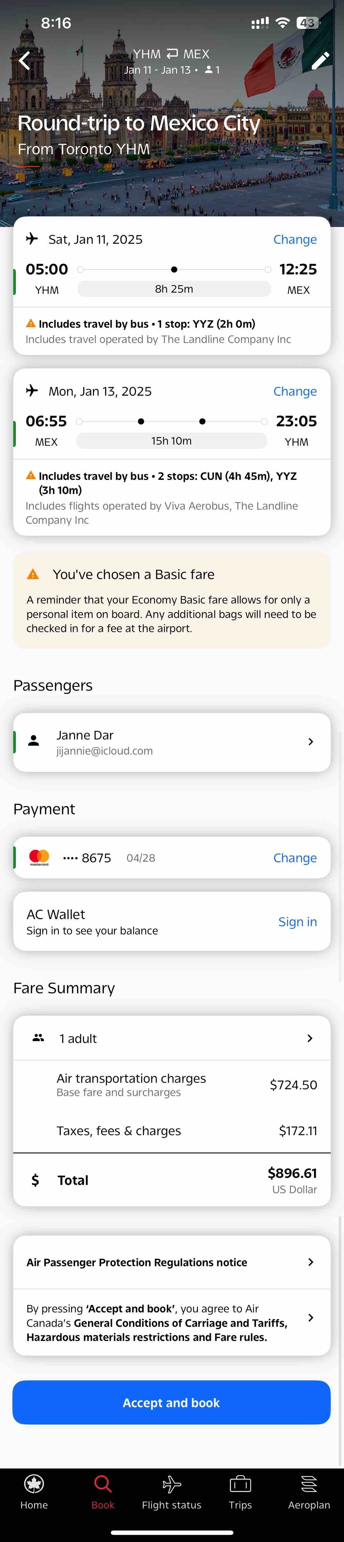 Air Canada + Aeroplan