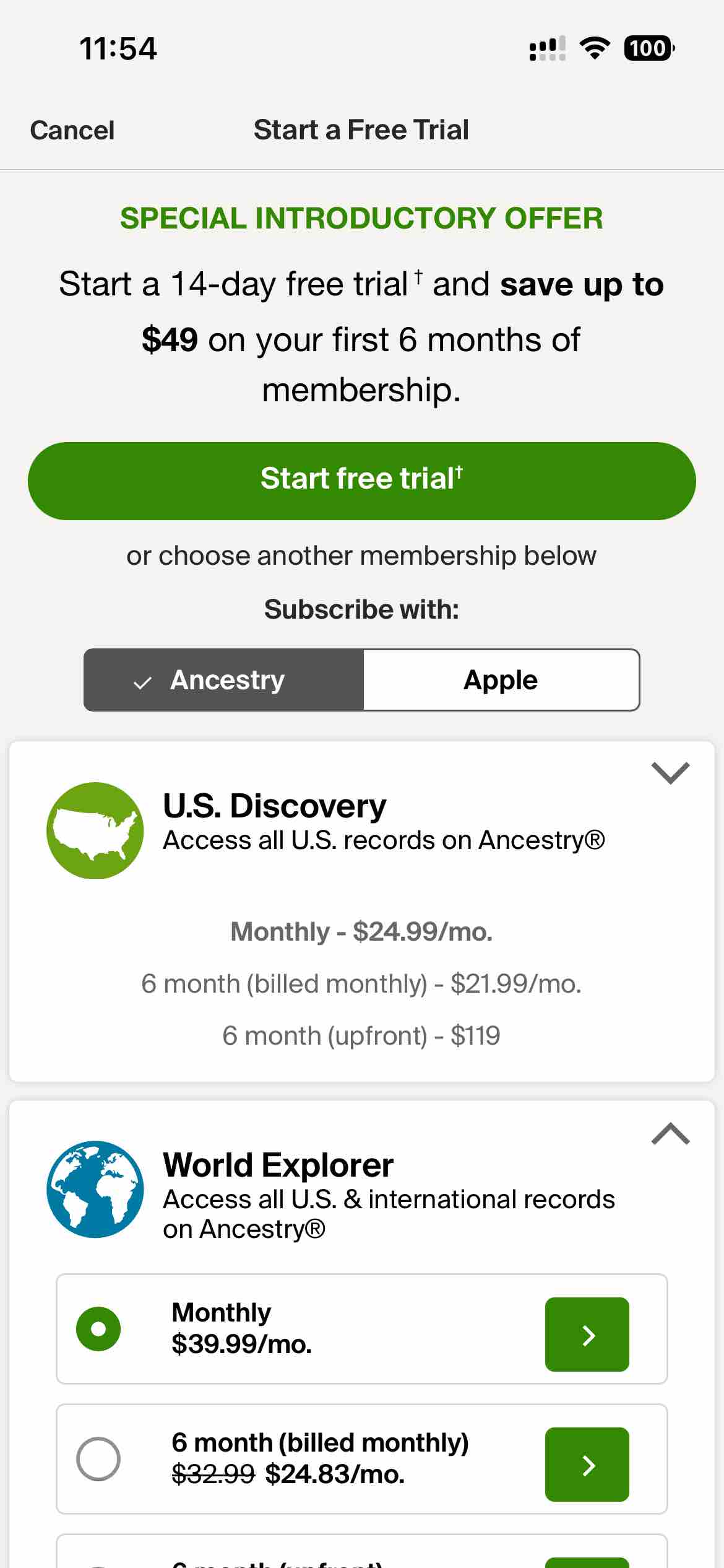 Ancestry: Family History & DNA