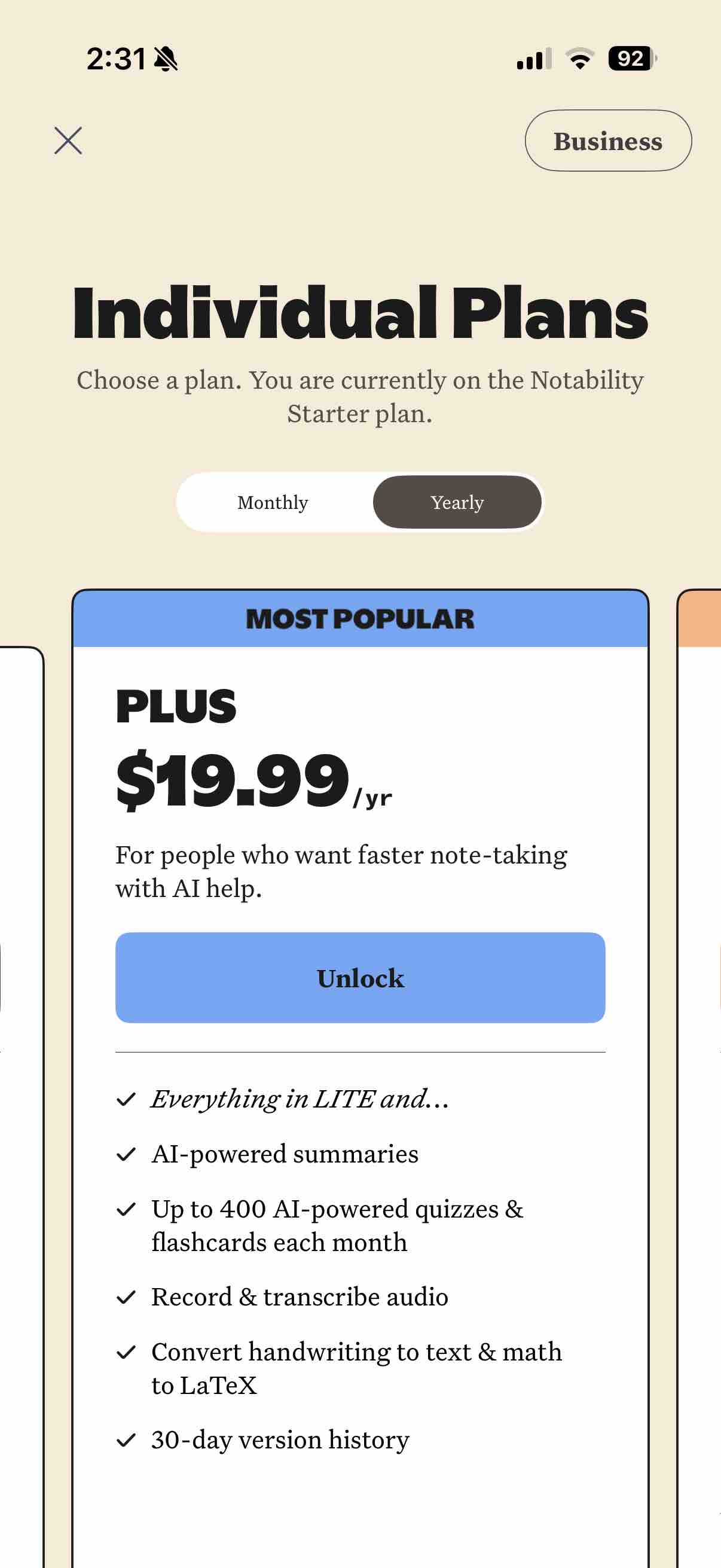 Notability: Smarter AI Notes