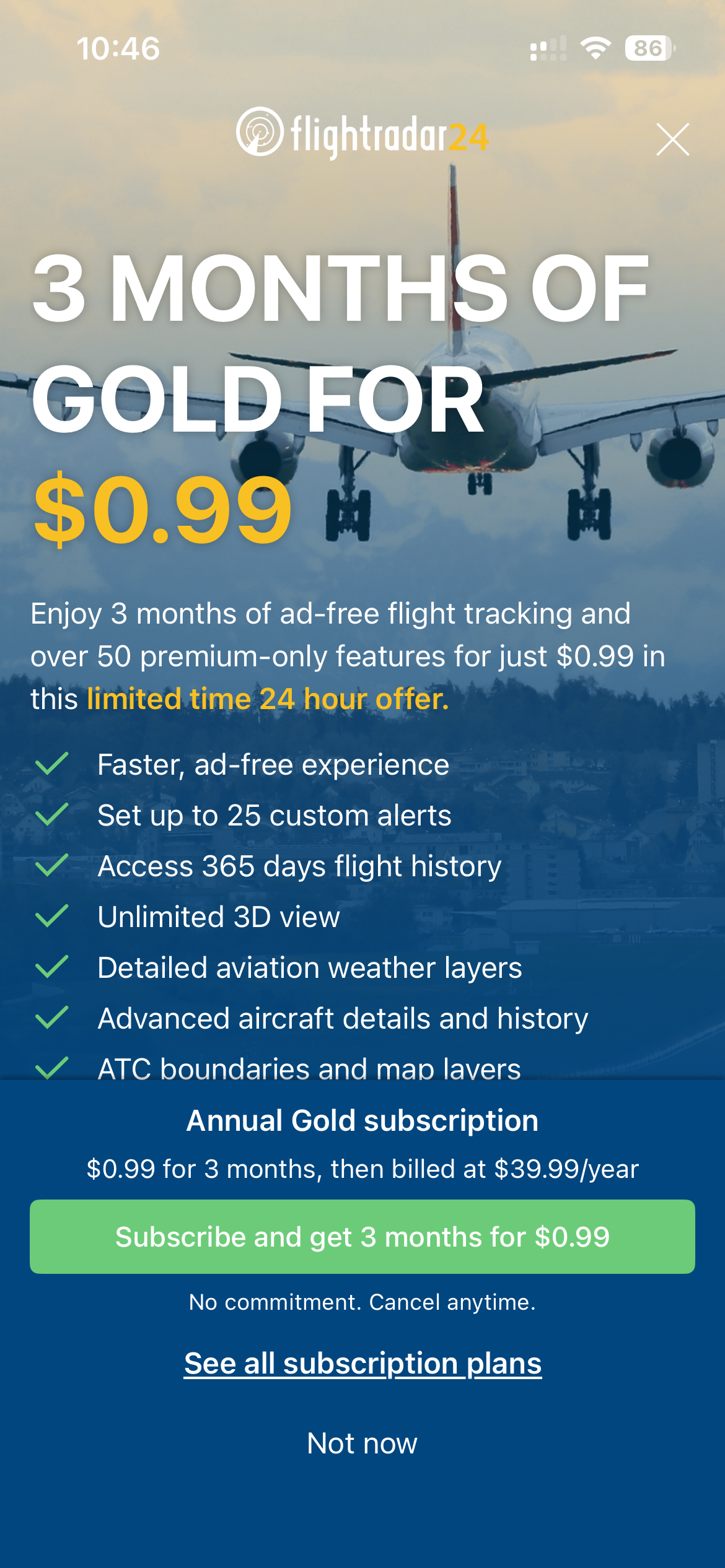 Flightradar24 | Flight Tracker