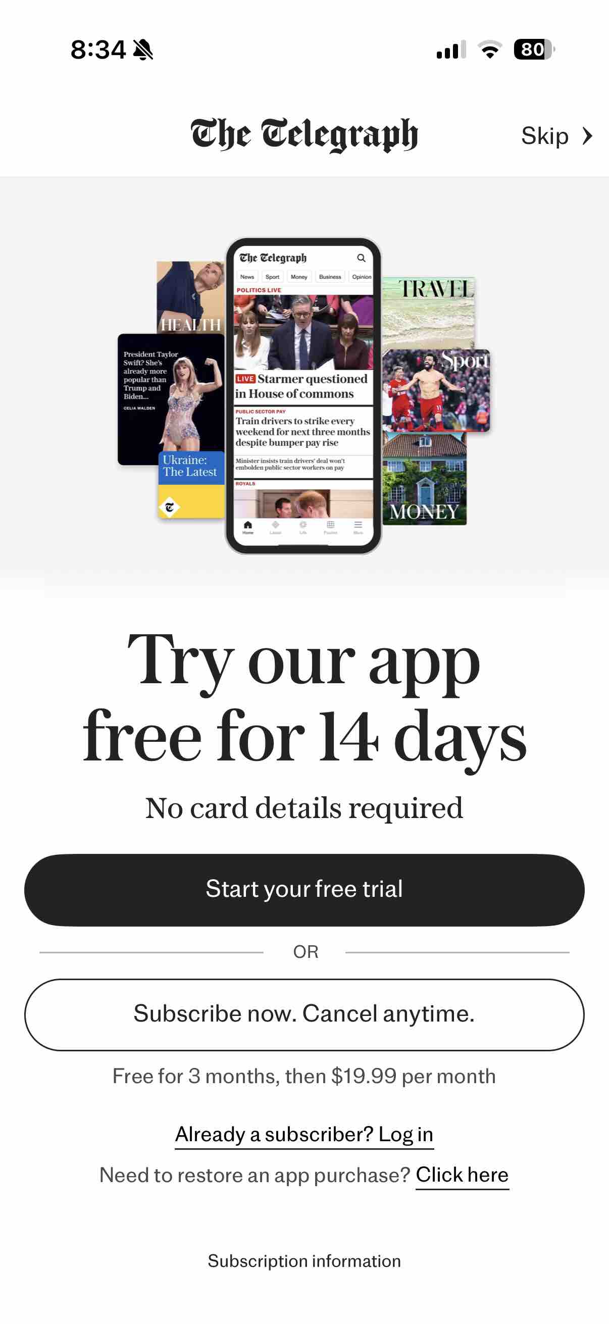 The Telegraph: UK & World News
