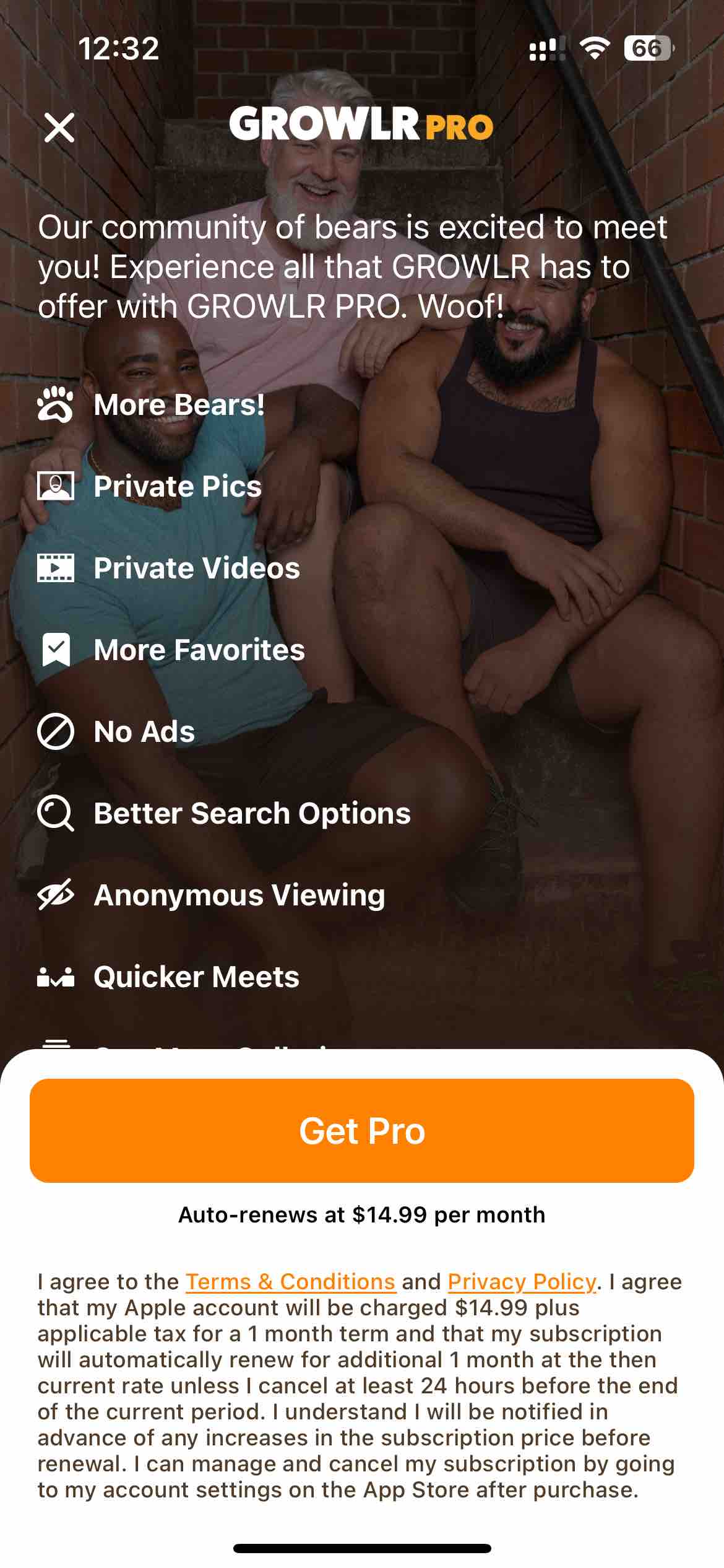 GROWLR: Gay Bears Near You