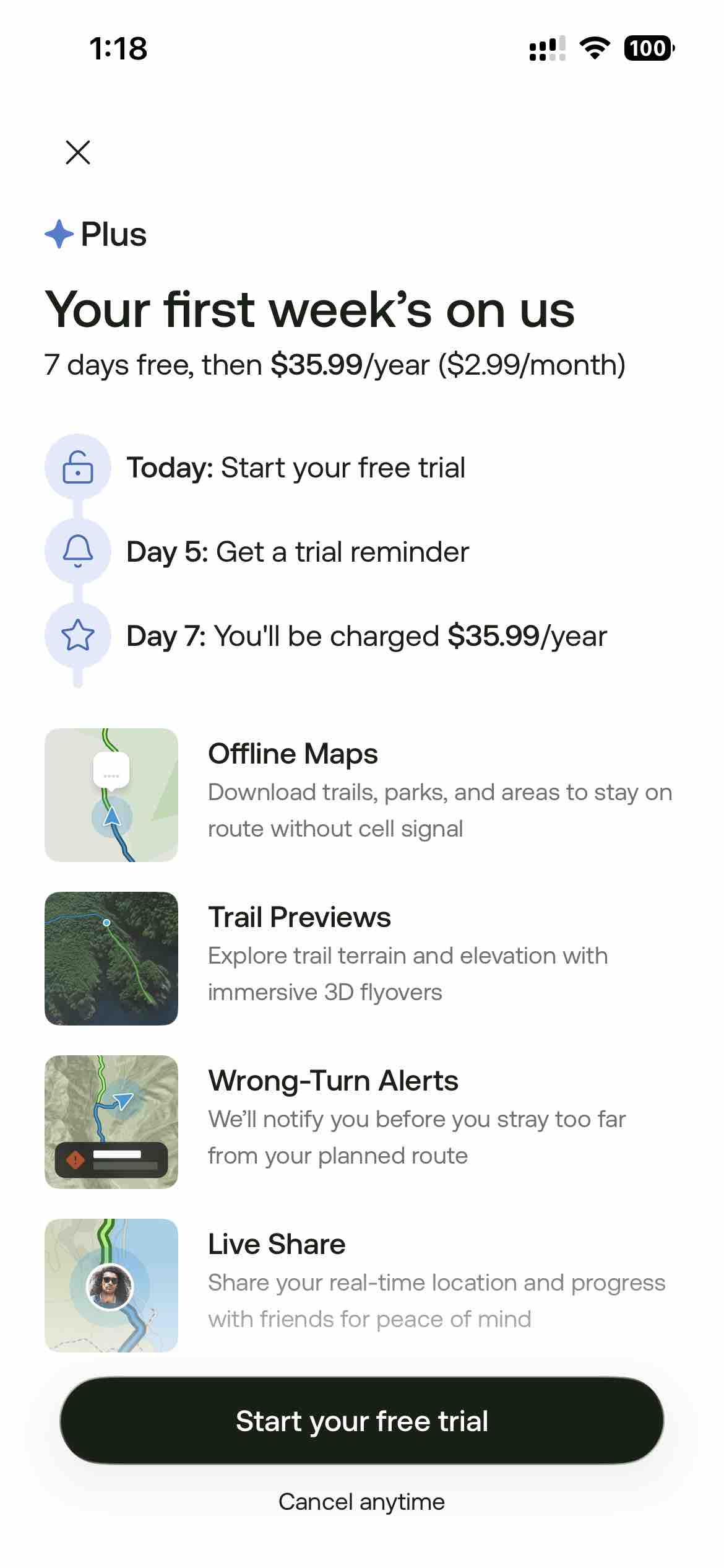 AllTrails: Hike, Bike & Run