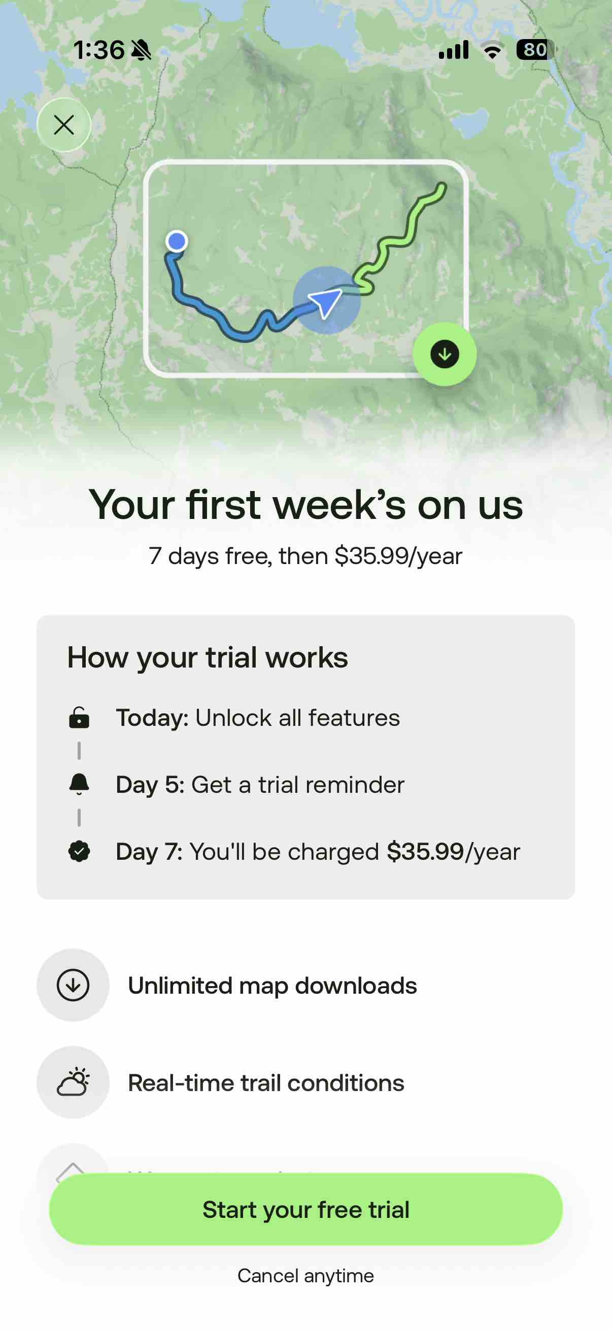 AllTrails: Hike, Bike & Run