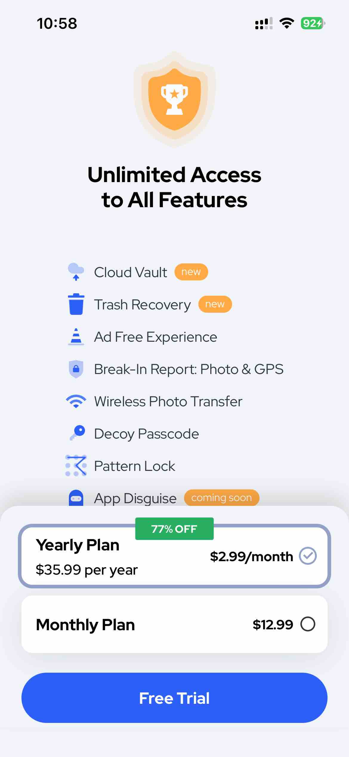 Private Photo Vault - Pic Safe