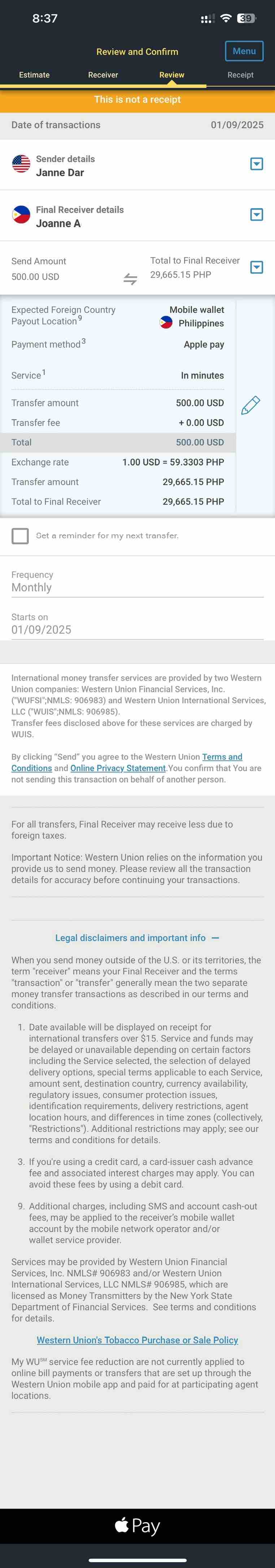 Western Union: Send Money