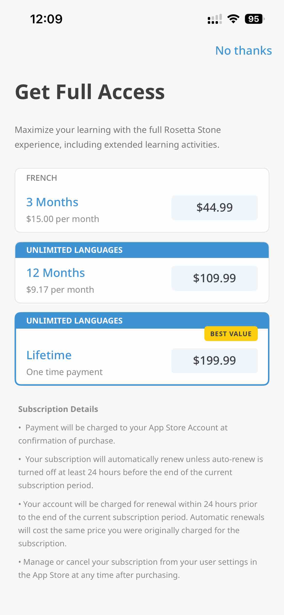 Rosetta Stone: Learn Languages