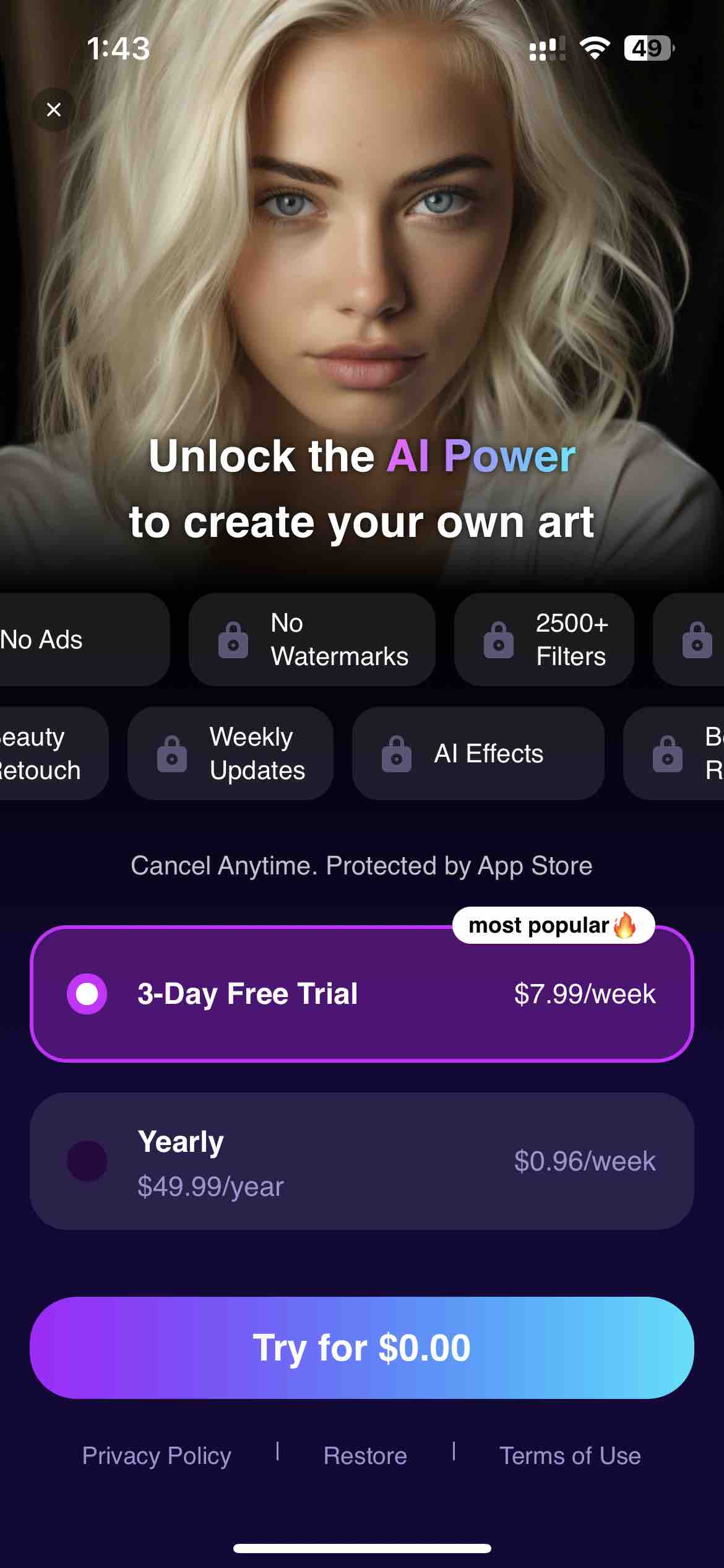 Photo Lab Editor: AI Filter