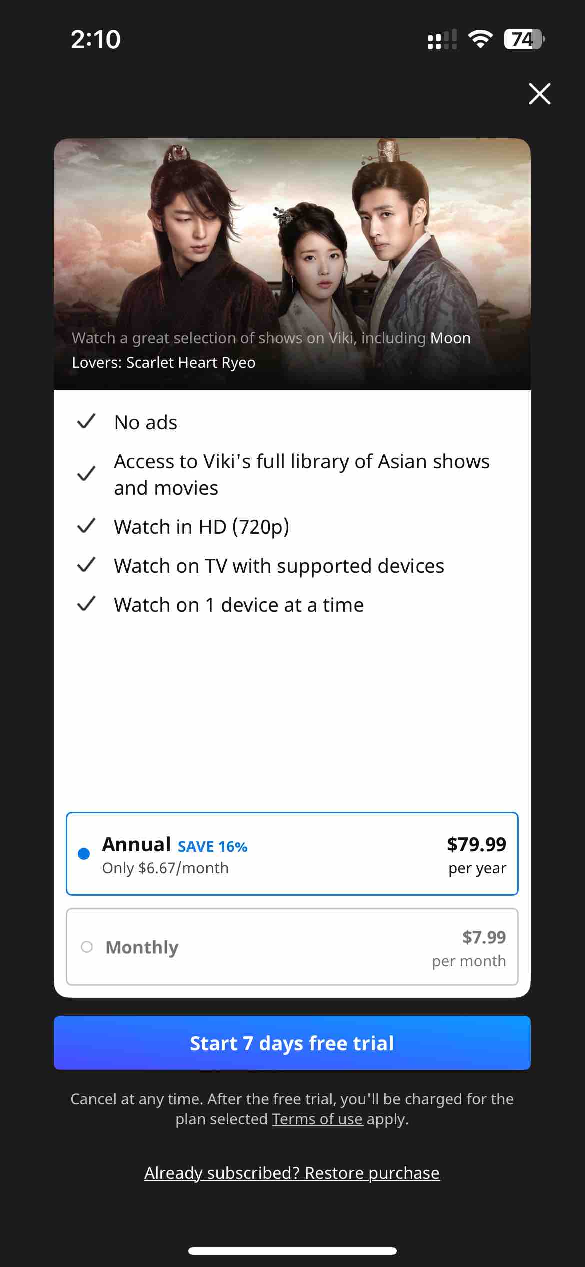 Viki: Asian Drama, Movies & TV