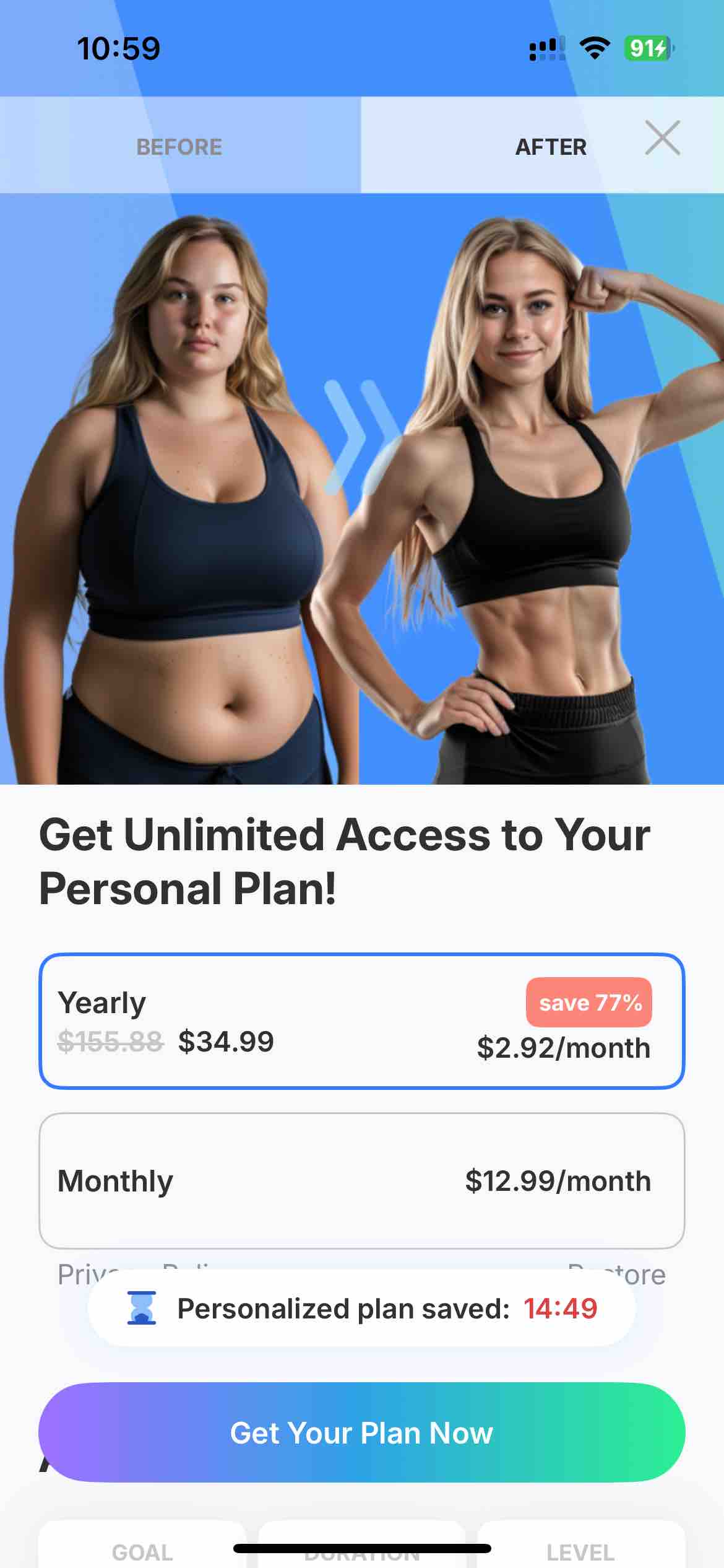 JEFIT Workout Planner Gym Log