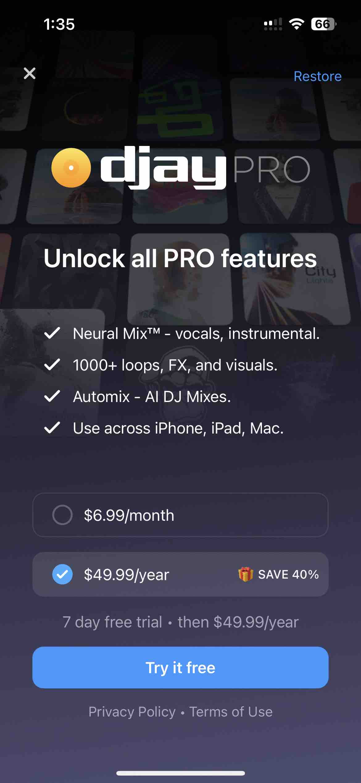 djay - DJ App & AI Mixer