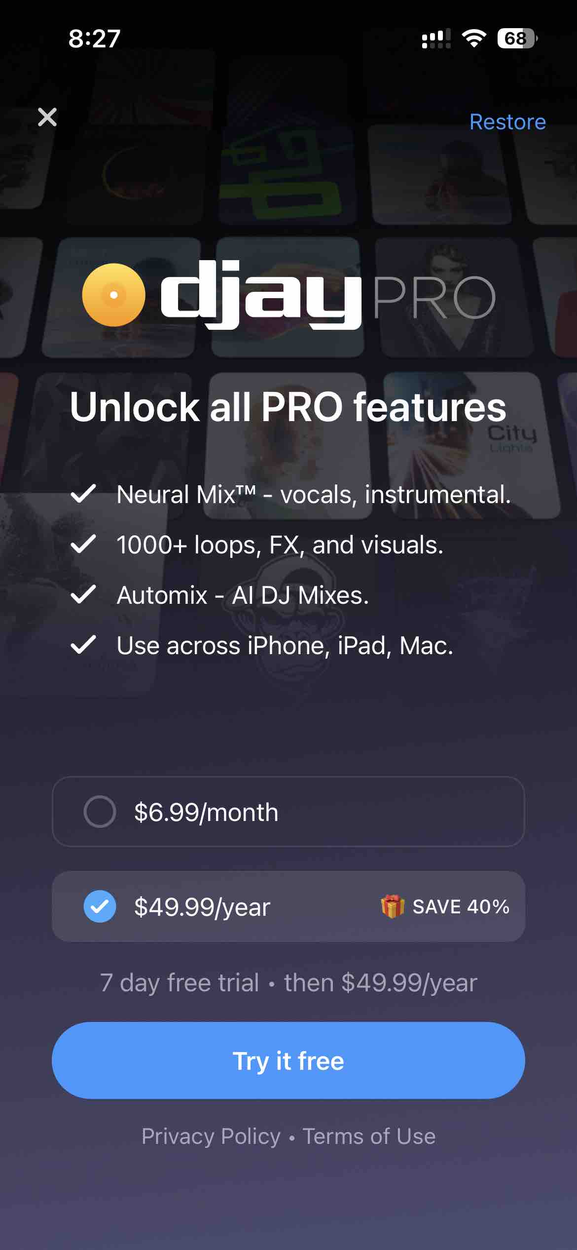 djay - DJ App & AI Mixer