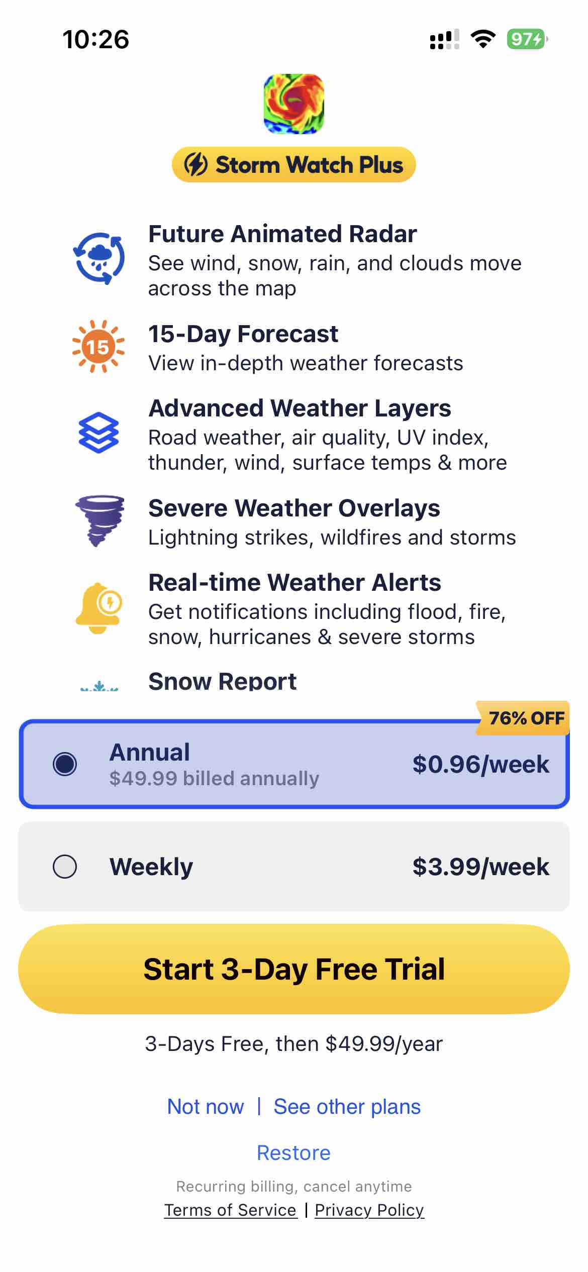 Weather Hi-Def Radar Forecast