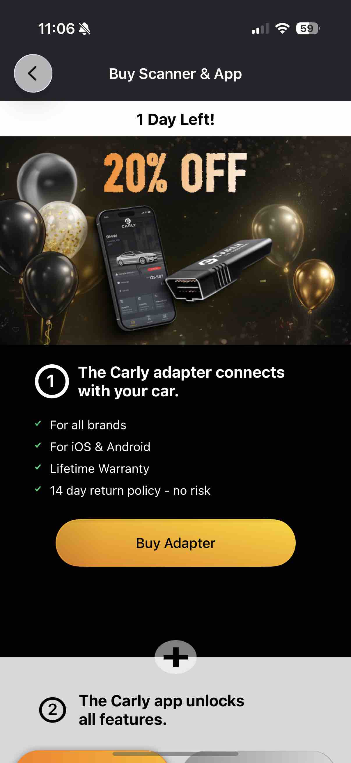 Carly — OBD2 car scanner