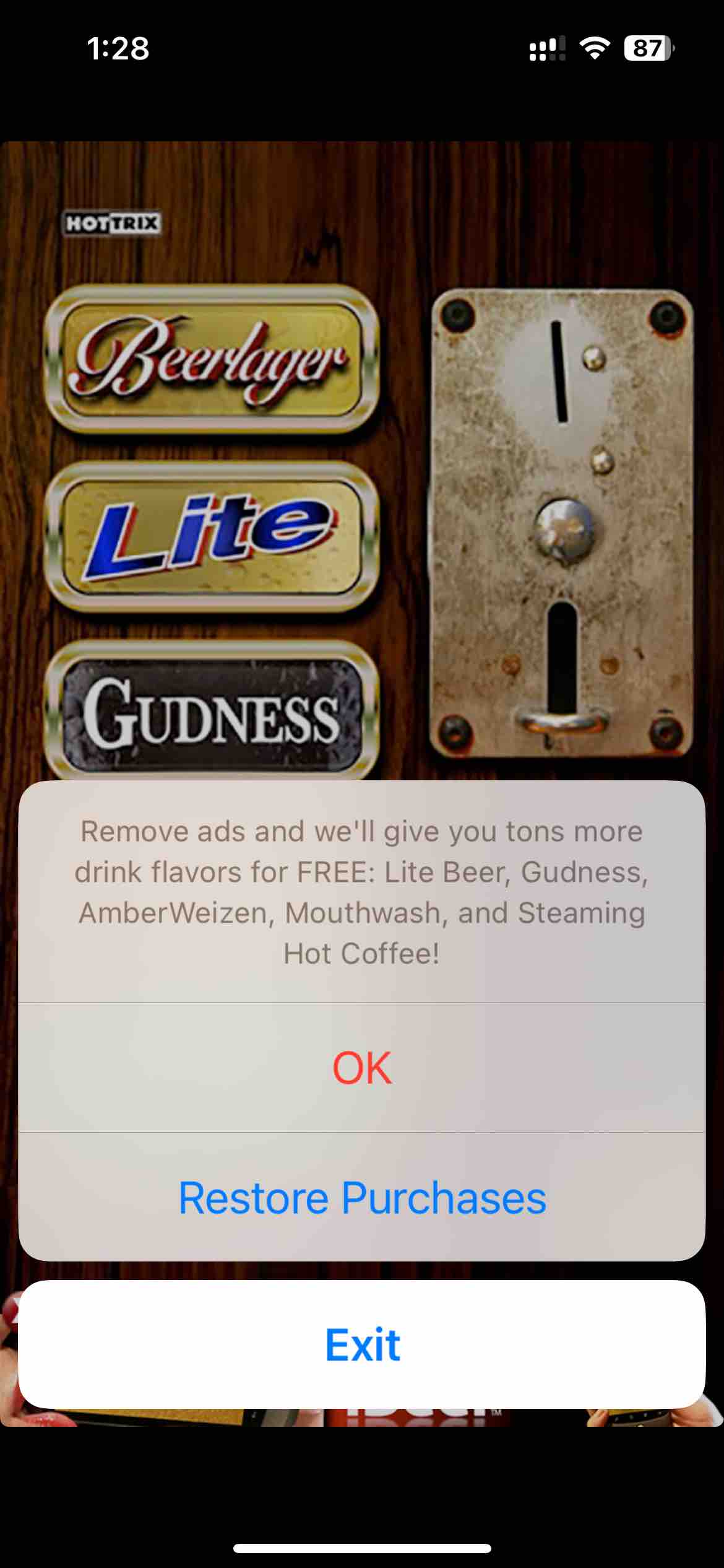 iBeer - Drink from your phone