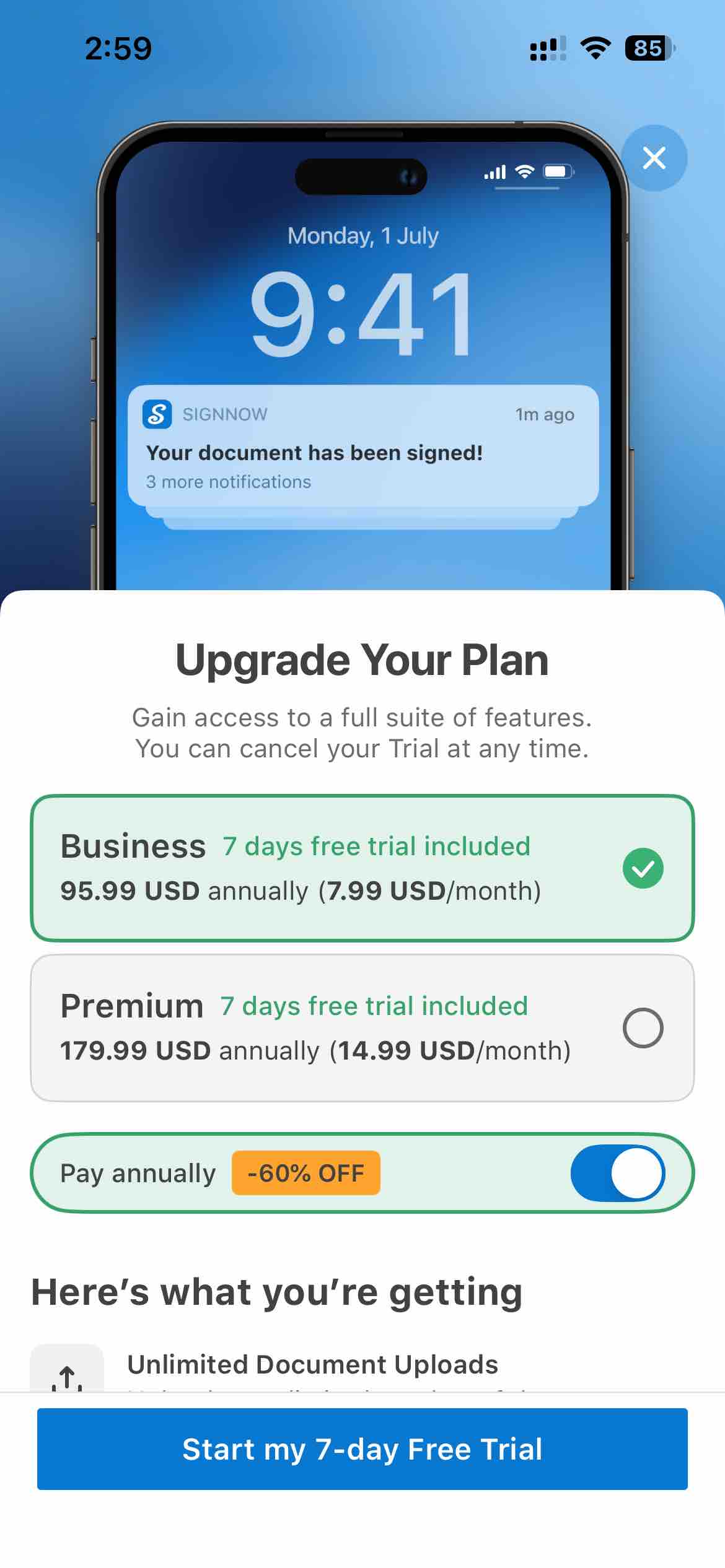 SignNow: e-Signature app