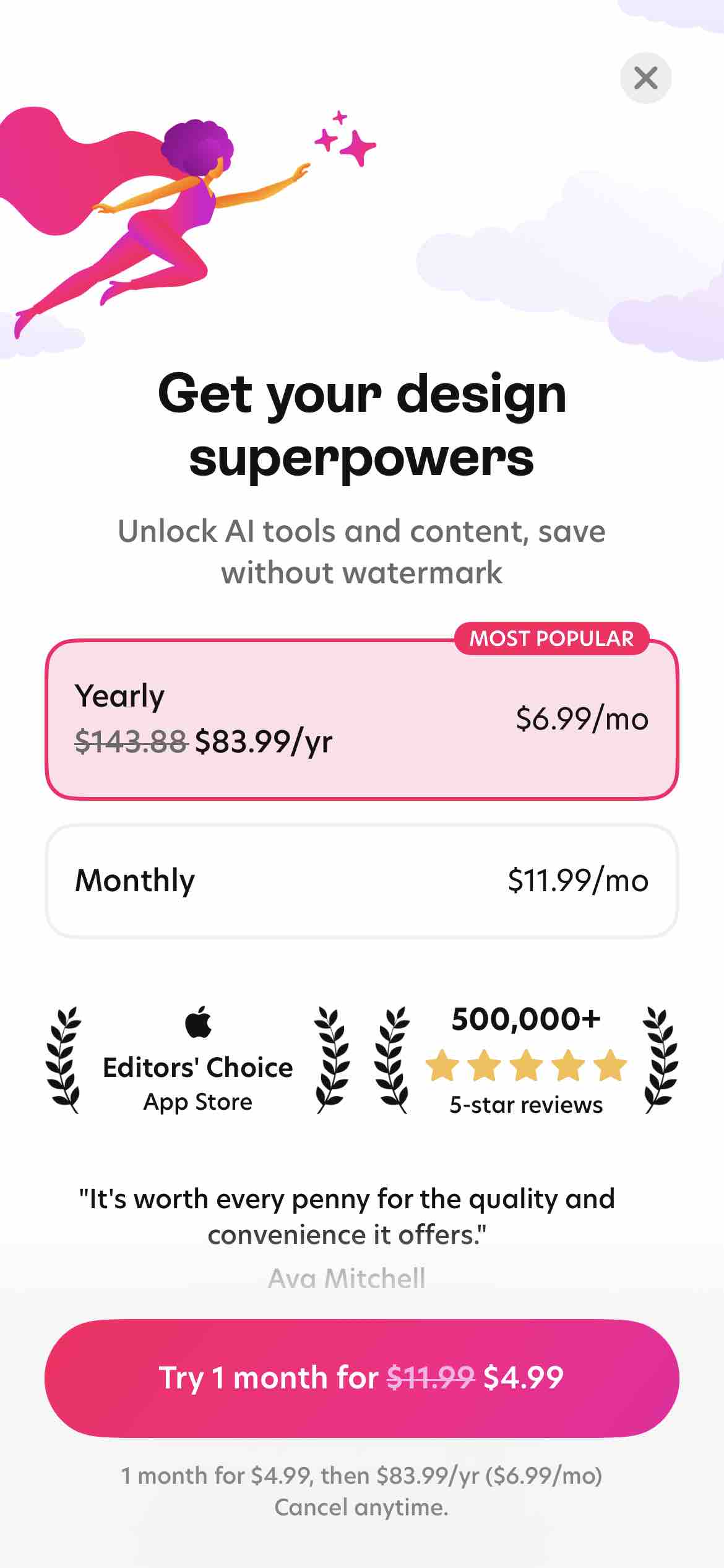 Bazaart AI Photo Editor Design