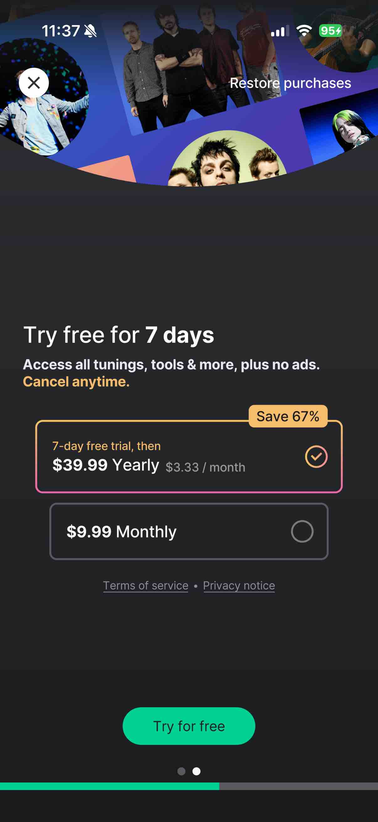 GuitarTuna: Tune & Play Guitar