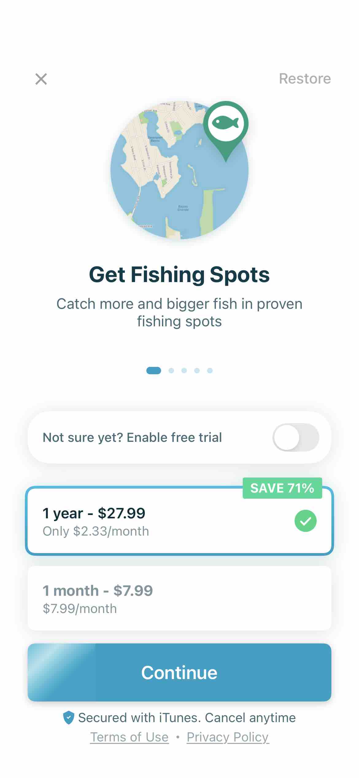 Fishbox - Fishing Forecast App