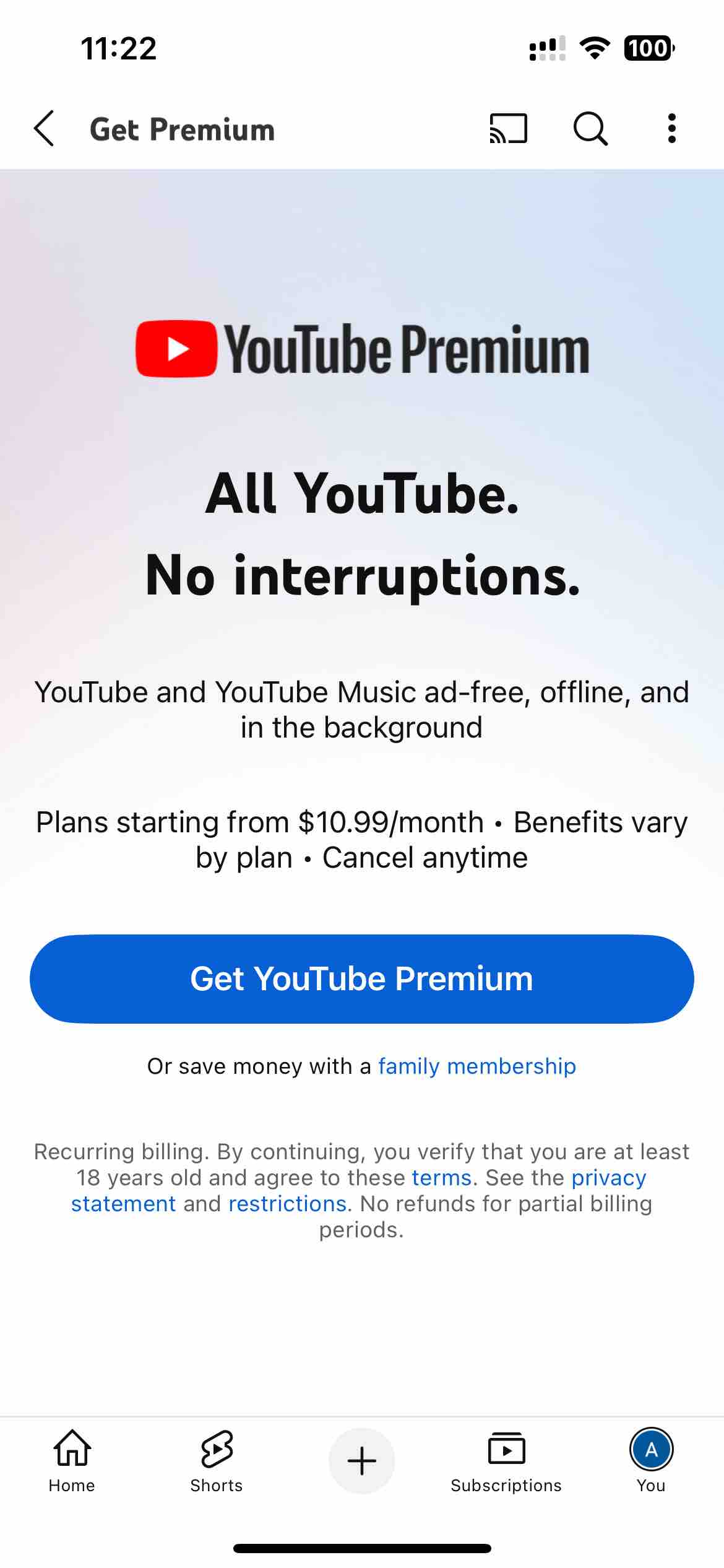 YouTube
