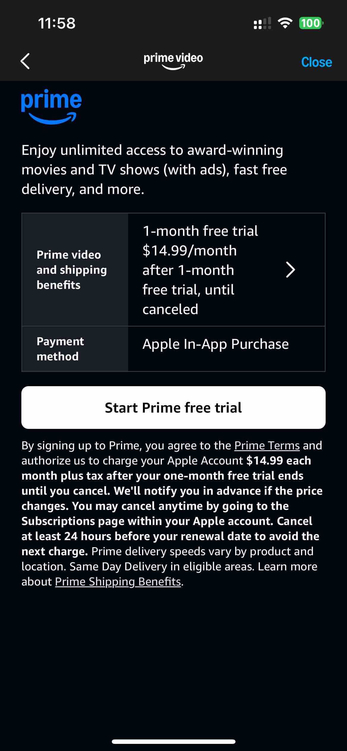 Amazon Prime Video