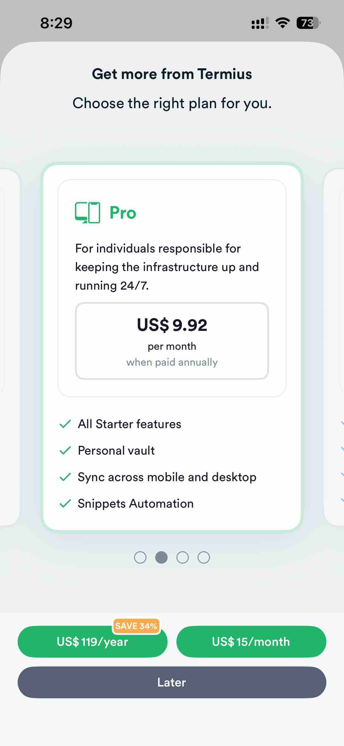 Termius - Modern SSH Client