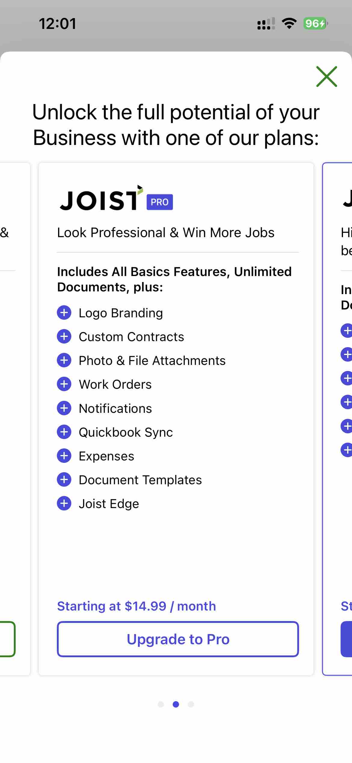Joist App for Contractors