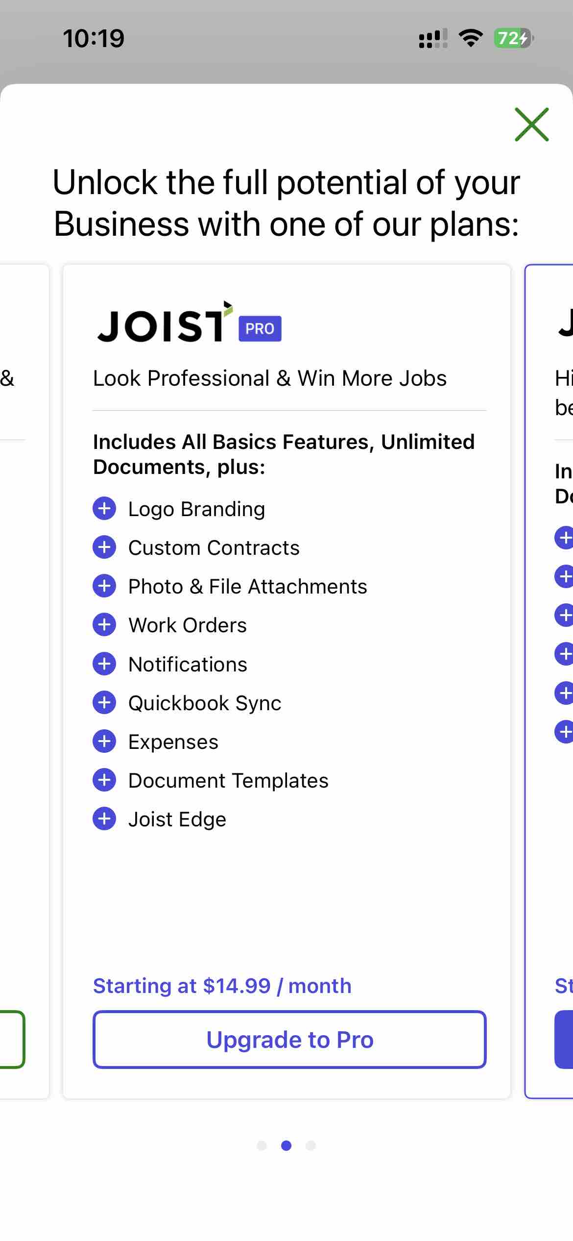 Joist App for Contractors