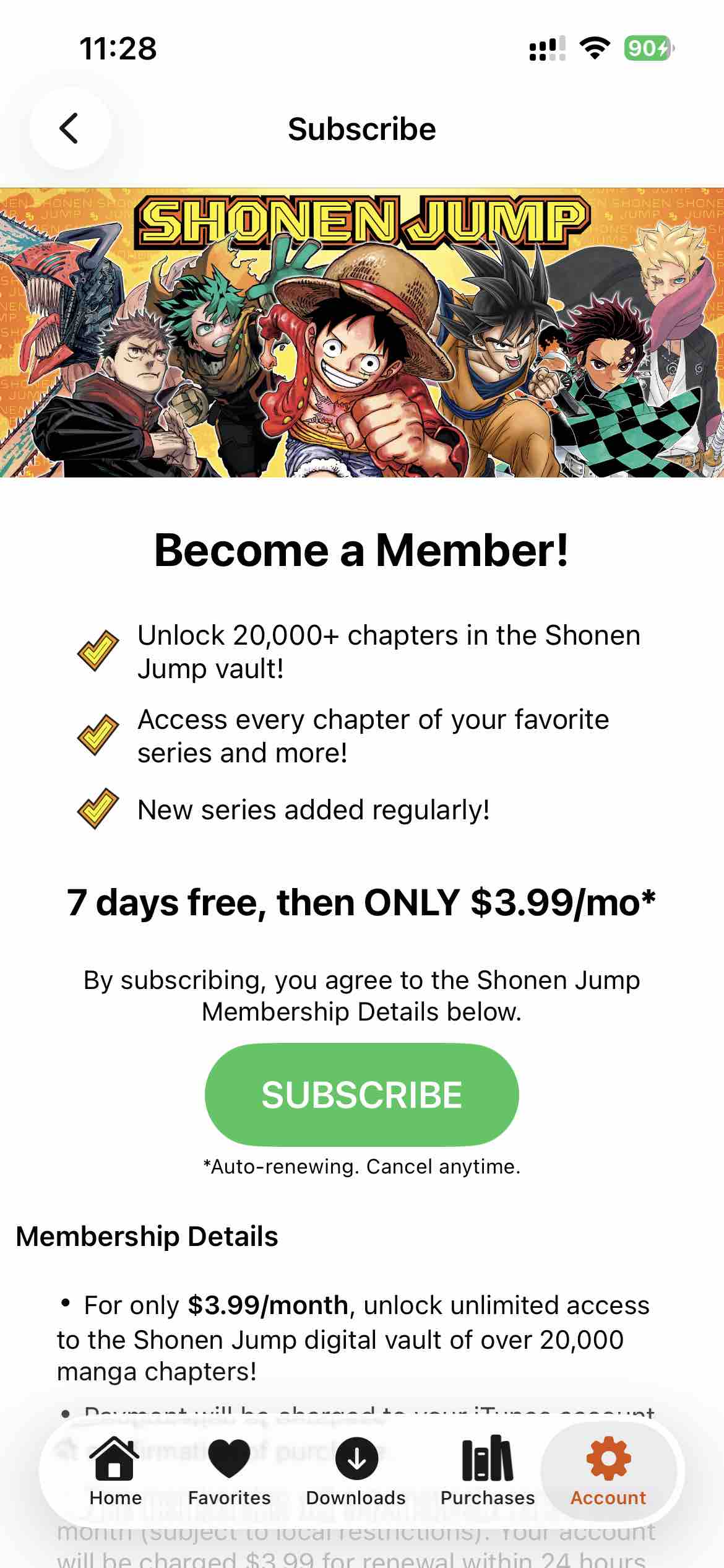 Shonen Jump Manga & Comics