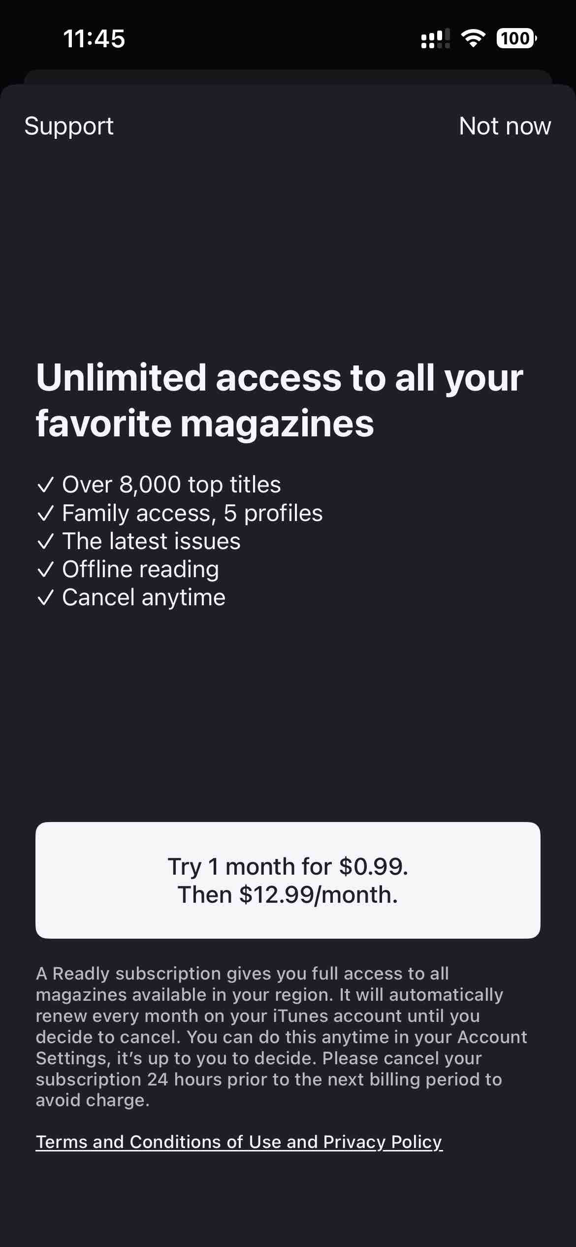 Readly - Unlimited Magazines