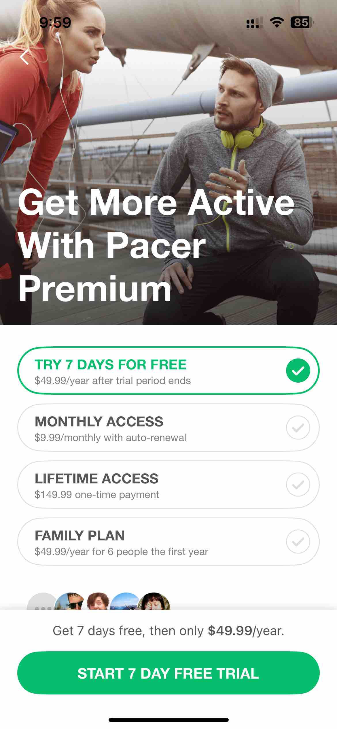 Pacer Pedometer: Step Tracker