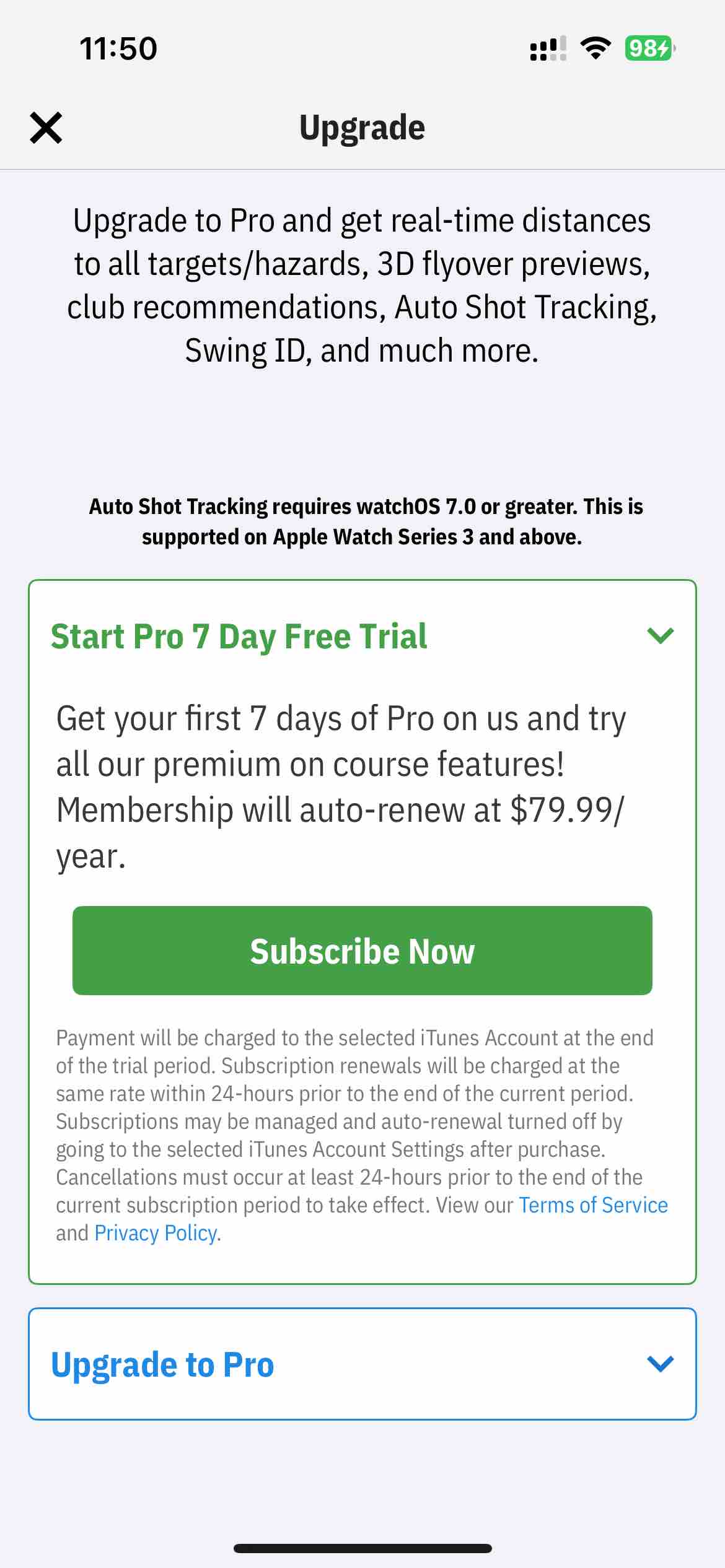 Golfshot: Golf GPS + Watch