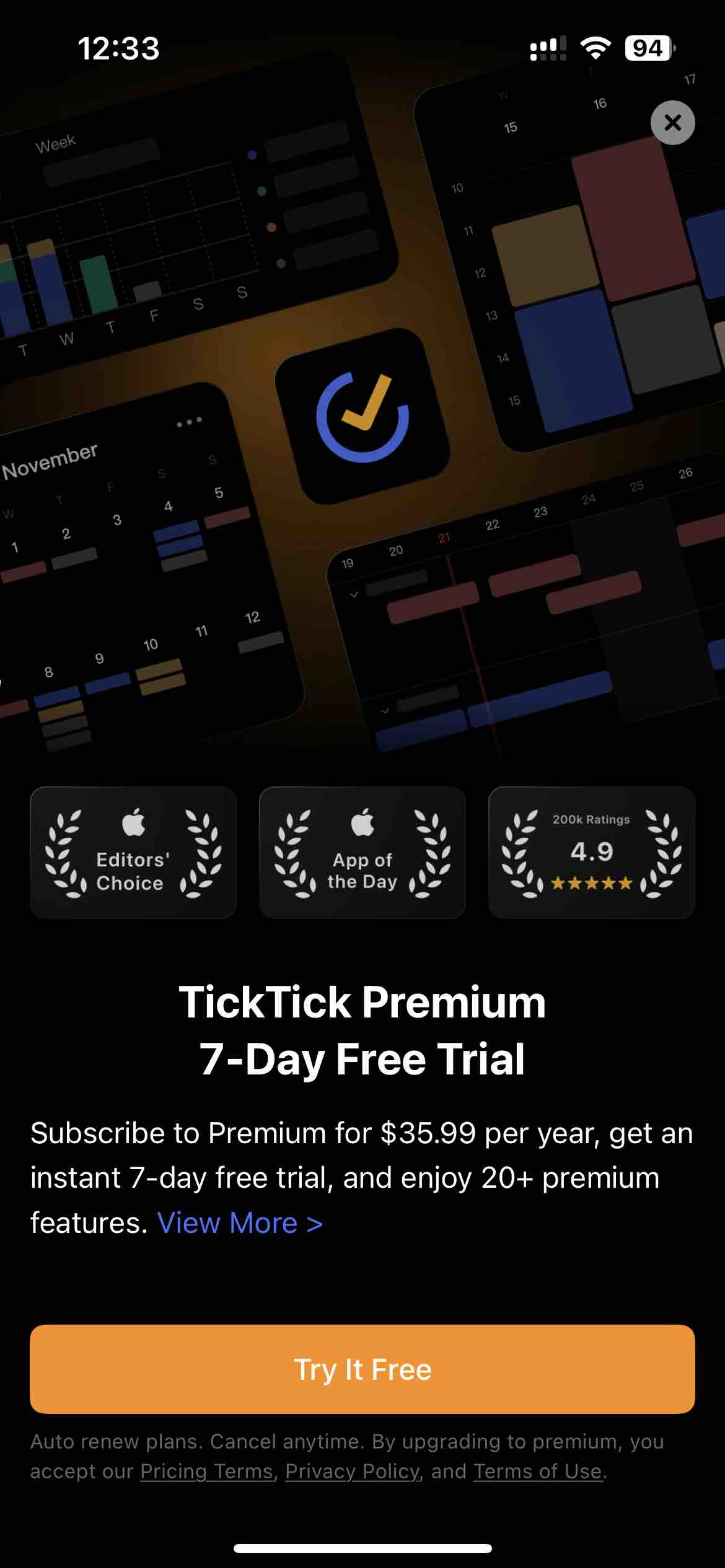 TickTick:To-Do List & Calendar