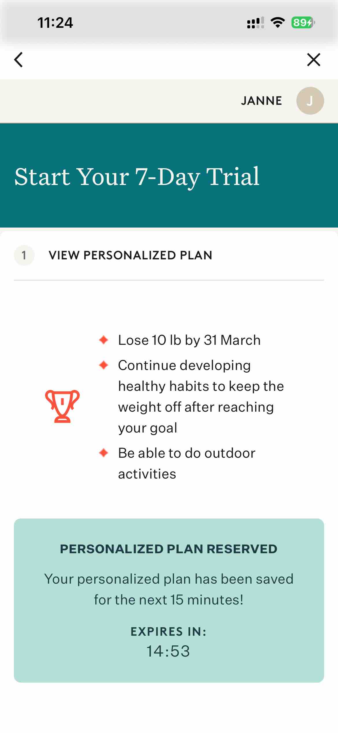 Noom Weight Loss, Food Tracker
