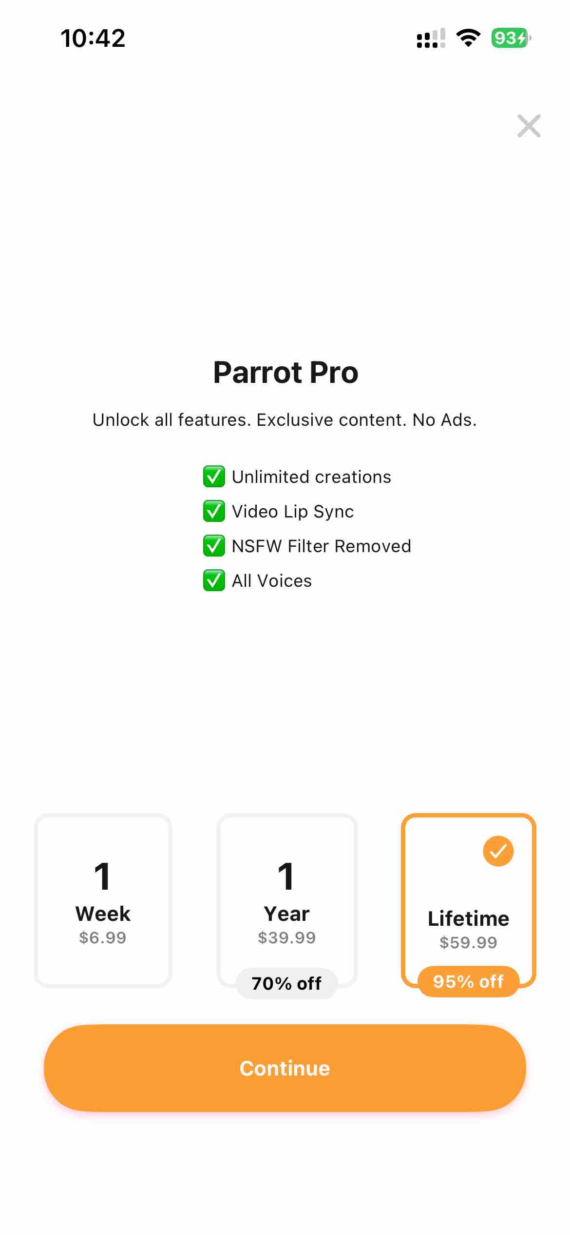 Parrot: Voice Generator AI App