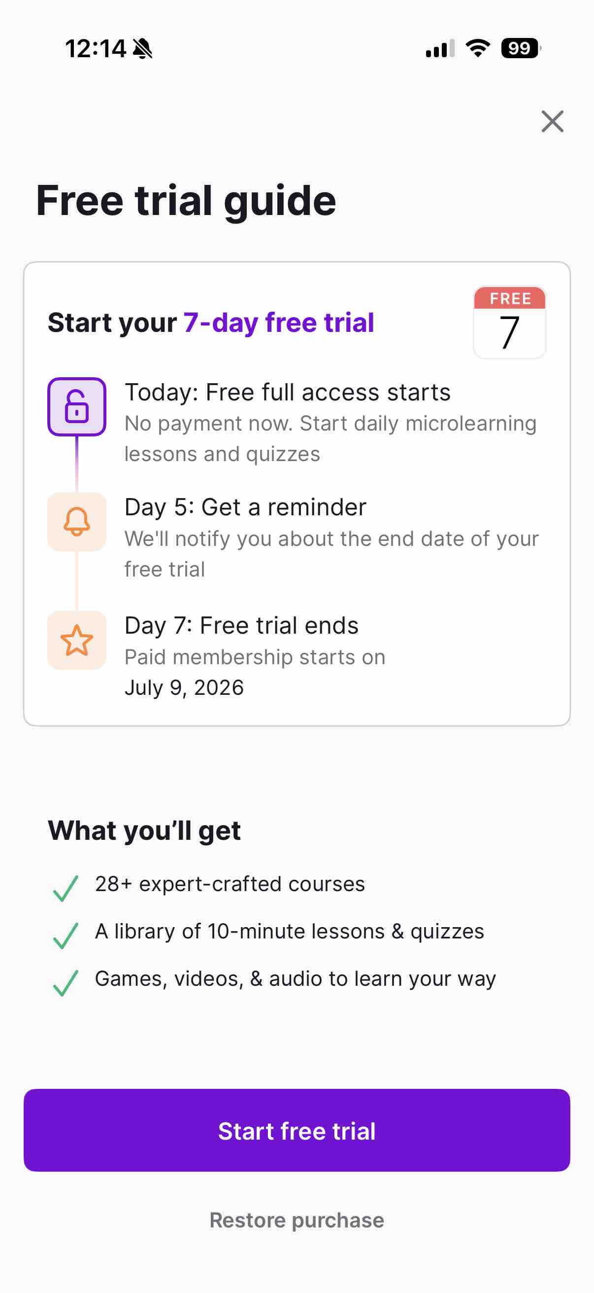 Nibble: Daily Learning & Quiz