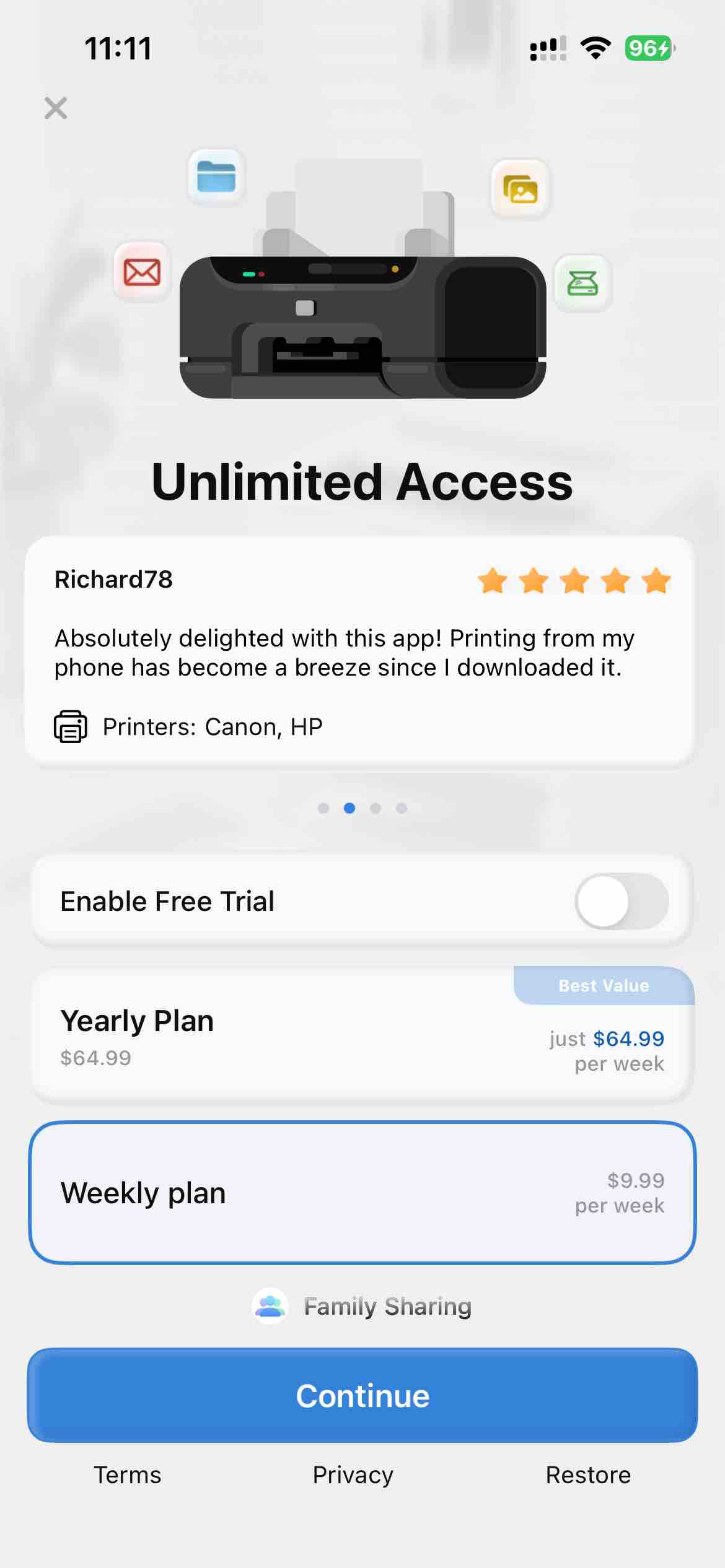 Smart Printer App: iPrint