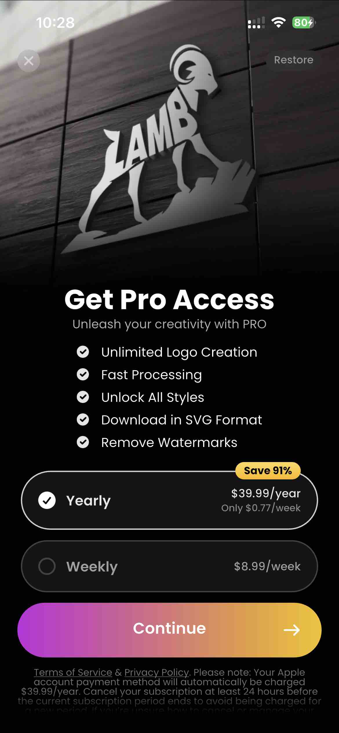 Arvin® - AI Logo Maker