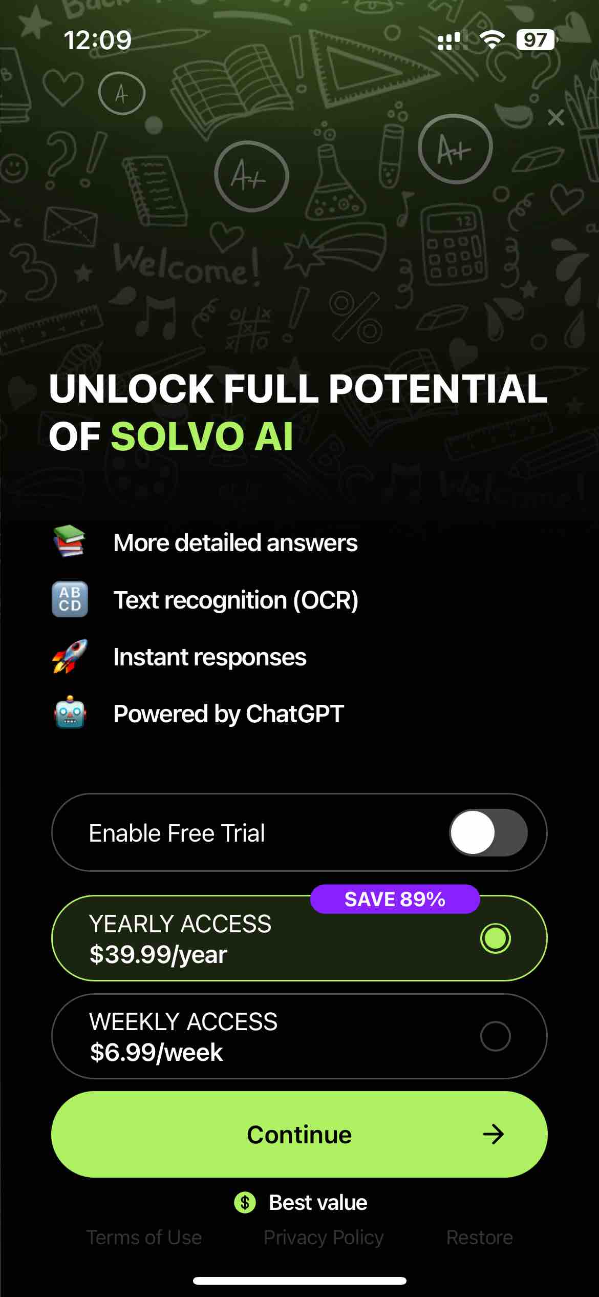 Solvo - Math Homework Helper