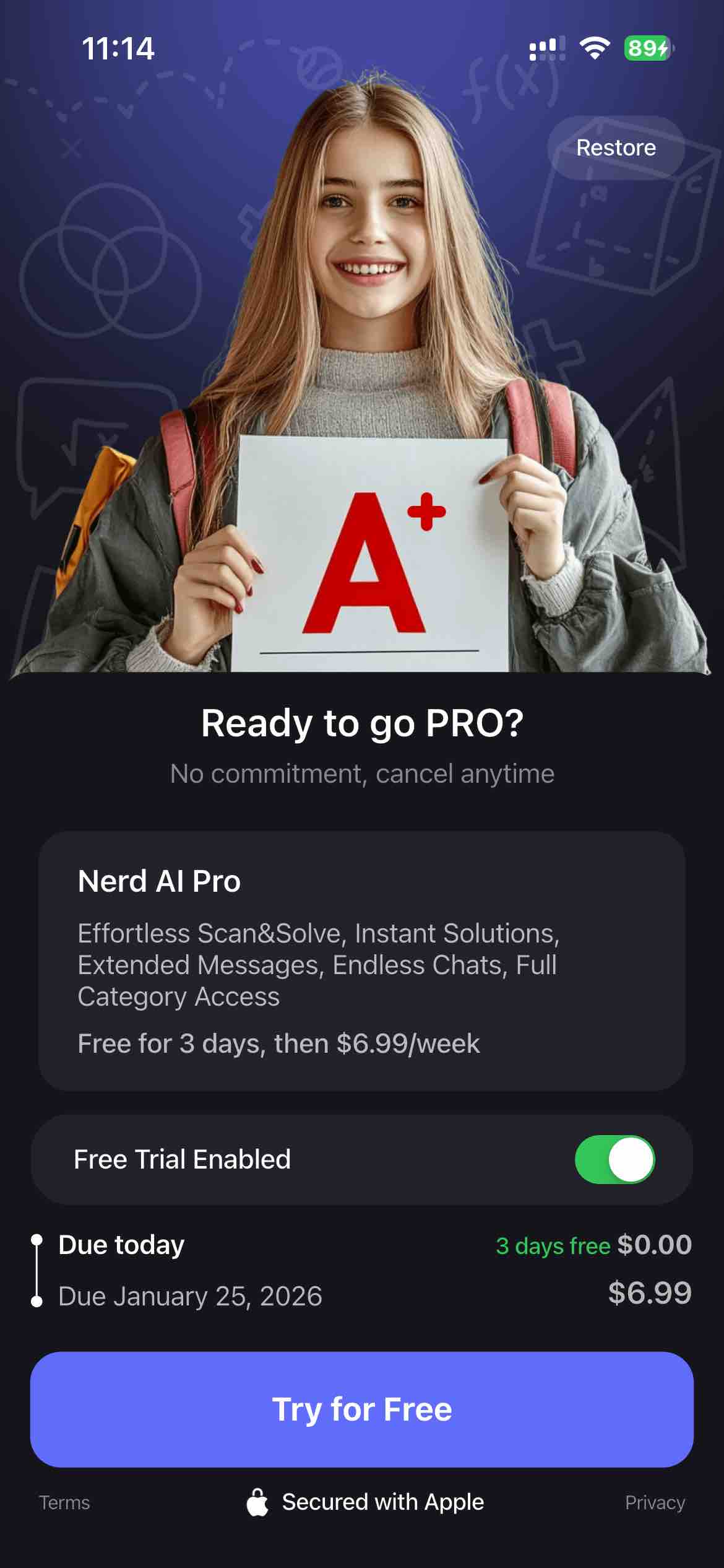 Nerd AI - Tutor & Math Helper