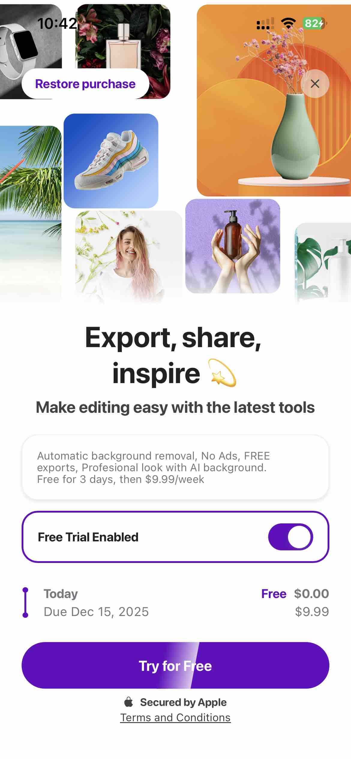 AI Background Editor - Ereasy