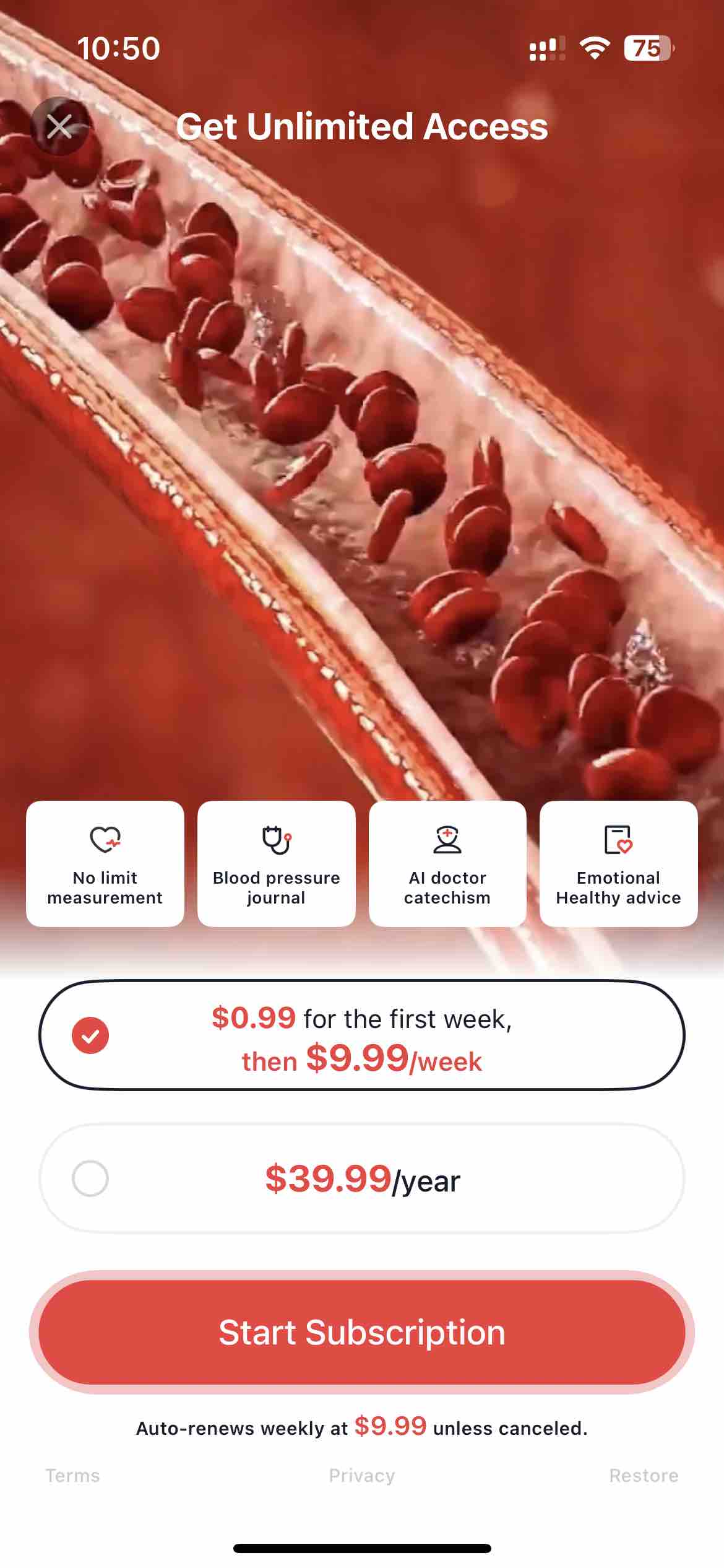 iHeart-Pulse Rate Monitor App.