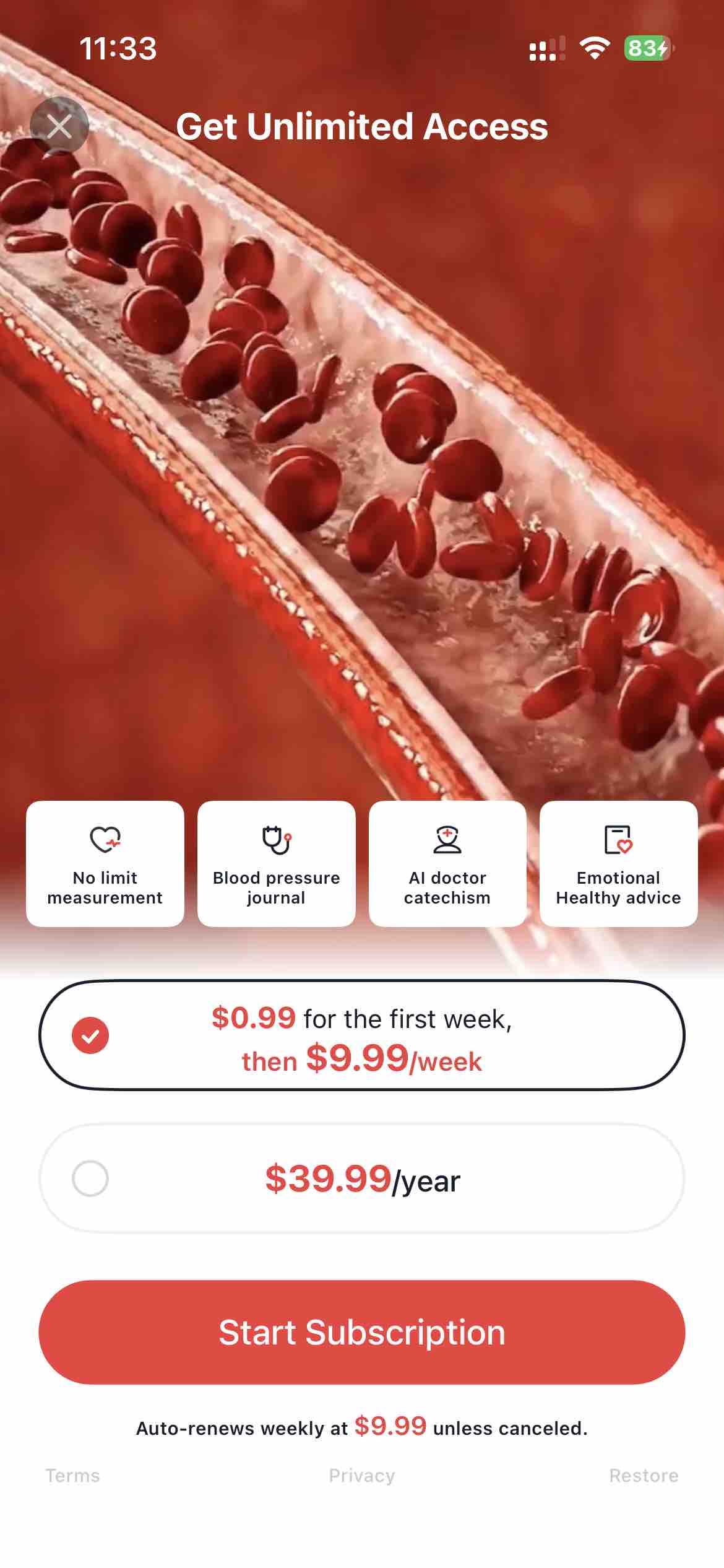 iHeart-Pulse Rate Monitor App.